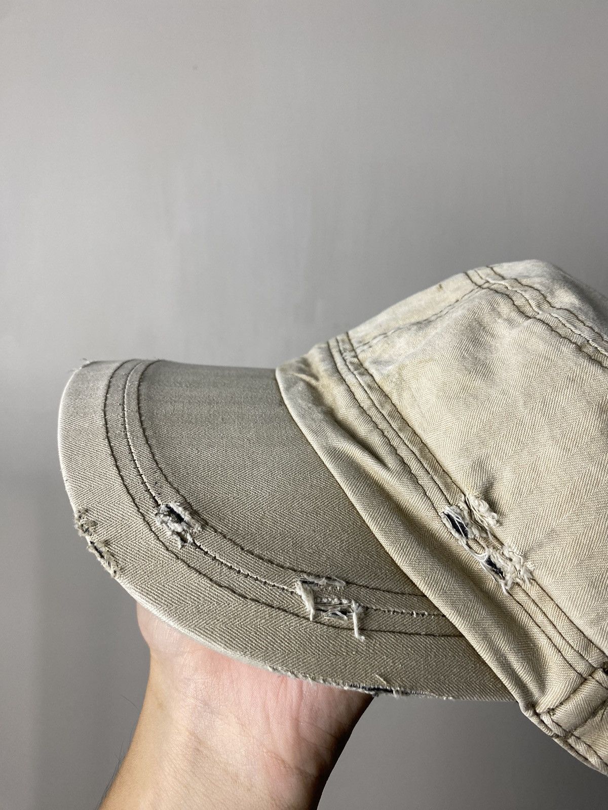 Beauty Beast × Hysteric Glamour × If Six Was Nine Vintage Cadet Distressed Hat Size ONE SIZE - 2 Thumbnail