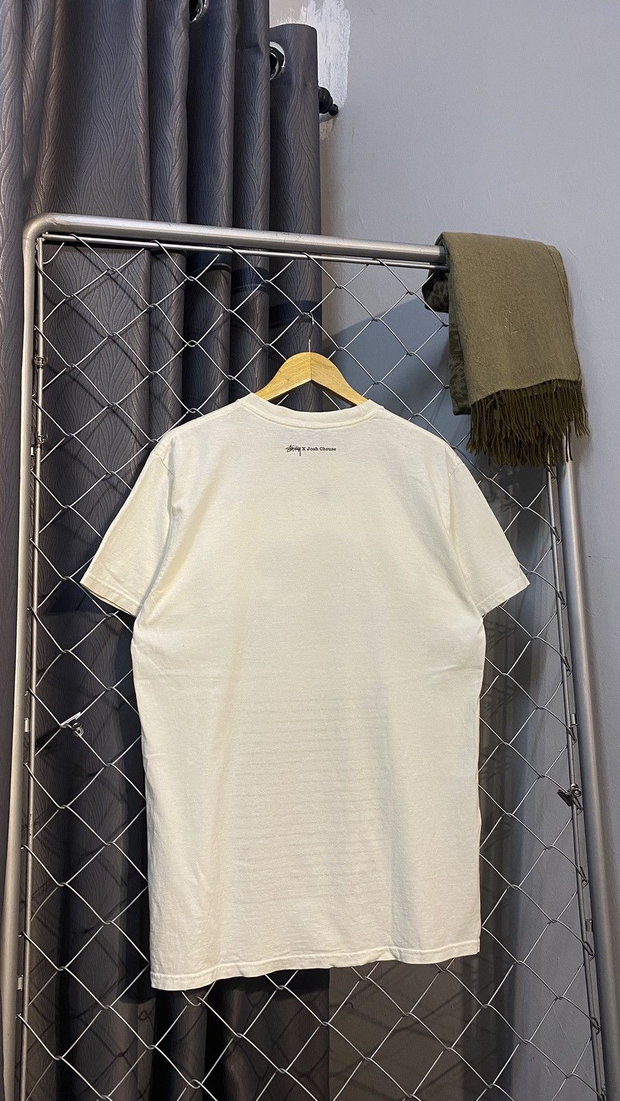 Stussy ‼️NEED GONE‼️Sick Distress Y2K STUSSY X JOSH CHEUSE MEDIUM Size US M / EU 48-50 / 2 - 2 Thumbnail
