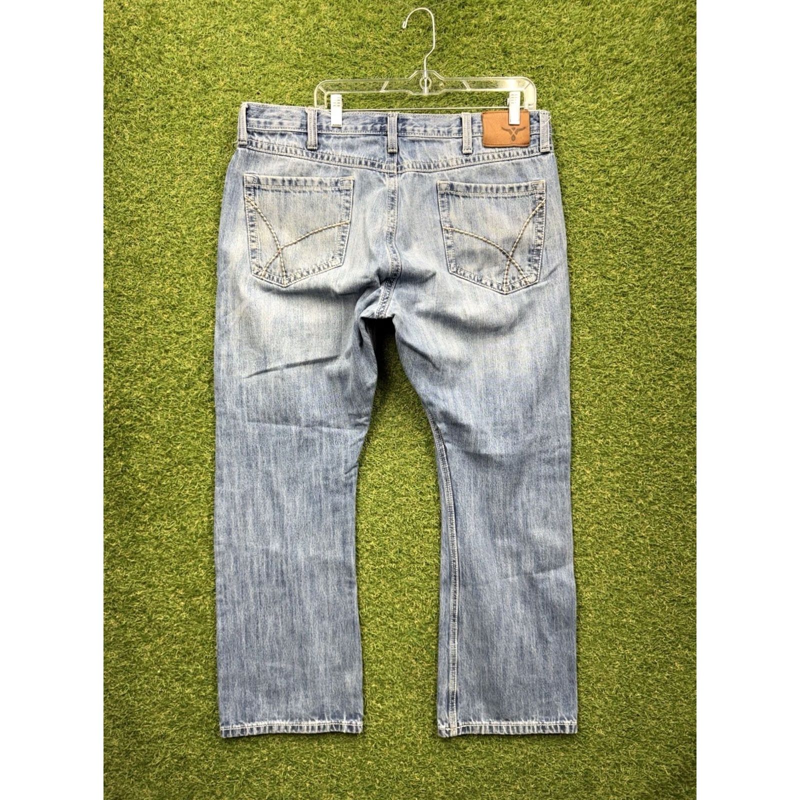 Wrangler Wrangler 20X Jeans Mens 38x30 Bootcut Denim Casual Pants Blue Regular Size 38 Mens Size US 38 / EU 54 - 2 Thumbnail
