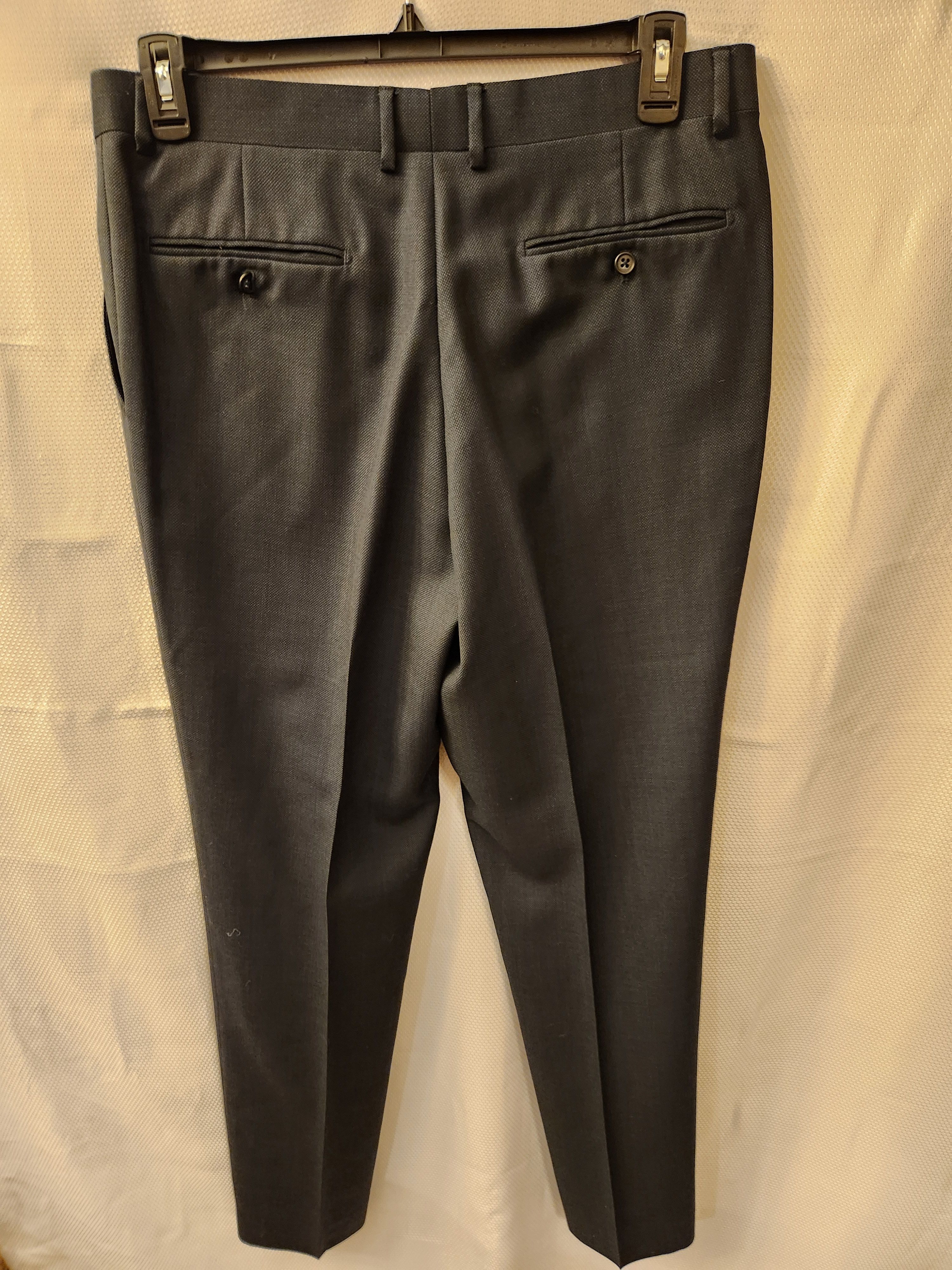Other Luxe Comfort Slim Men's Flat Front Pants Size US 34 / EU 50 - 2 Thumbnail