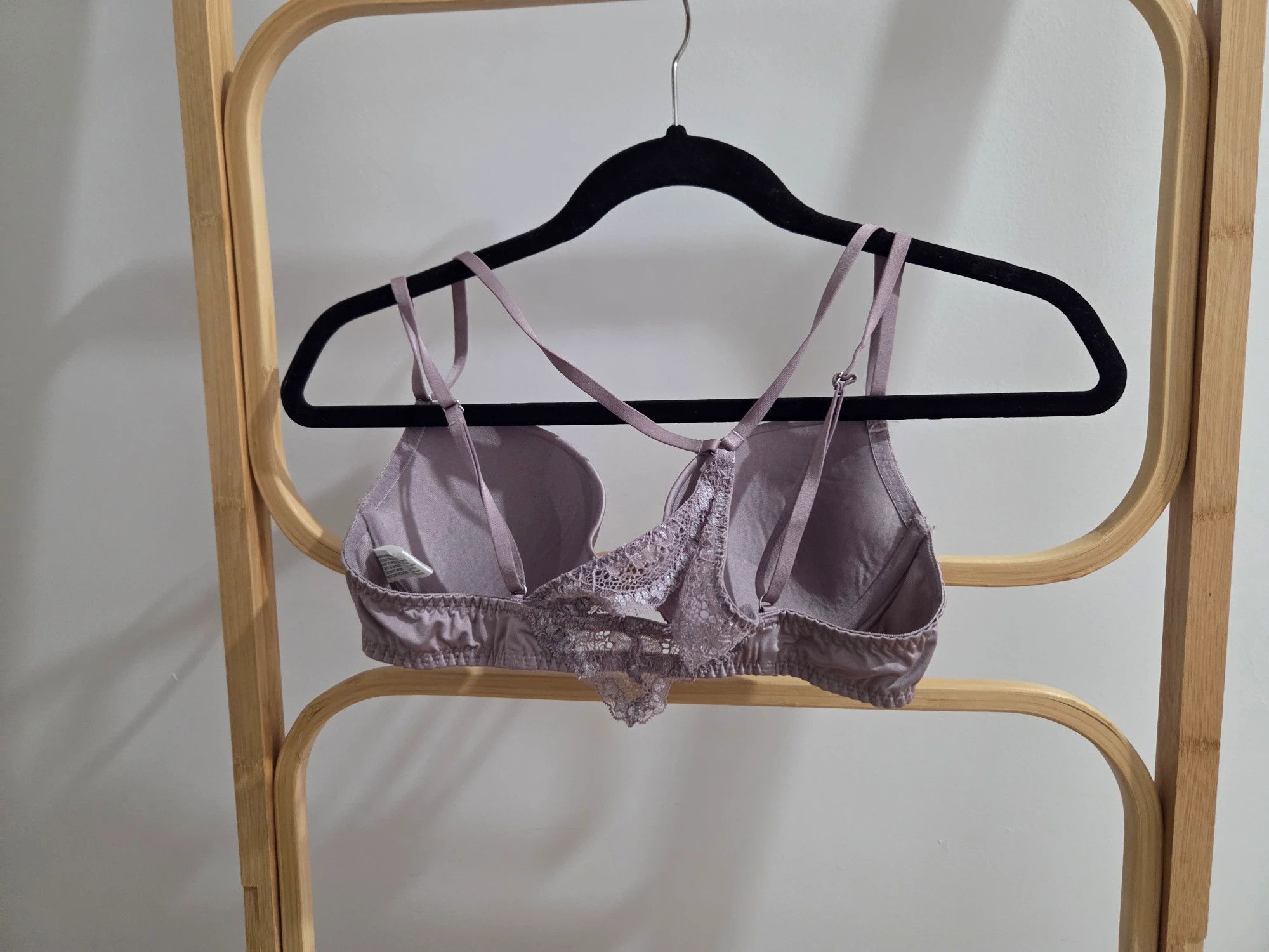 Other INTIMO Mauve Padded Racerback Bra 36B Polyamide Blend Size ONE SIZE - 2 Thumbnail