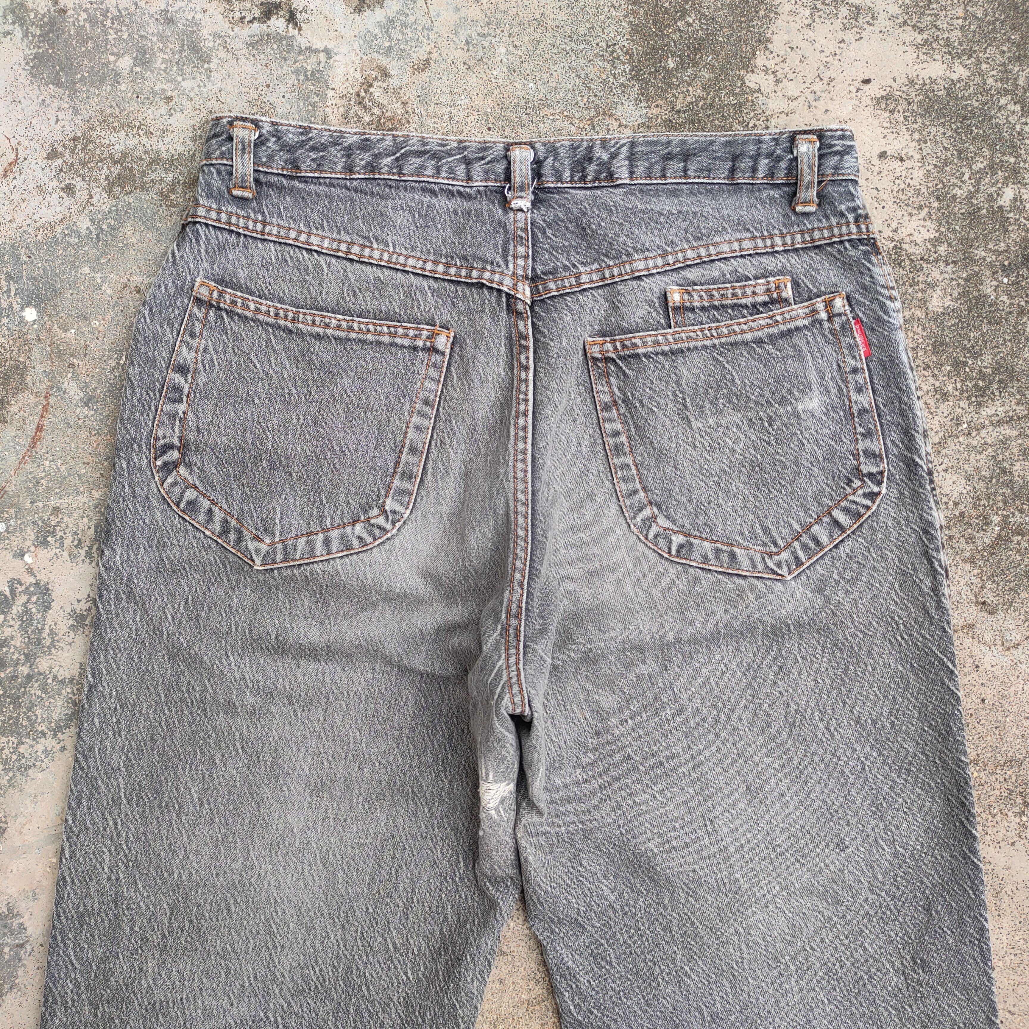 Japanese Brand VINTAGE VICEFER FADED BLACK JEANS DENIM PANTS Size US 34 / EU 50 - 9 Thumbnail