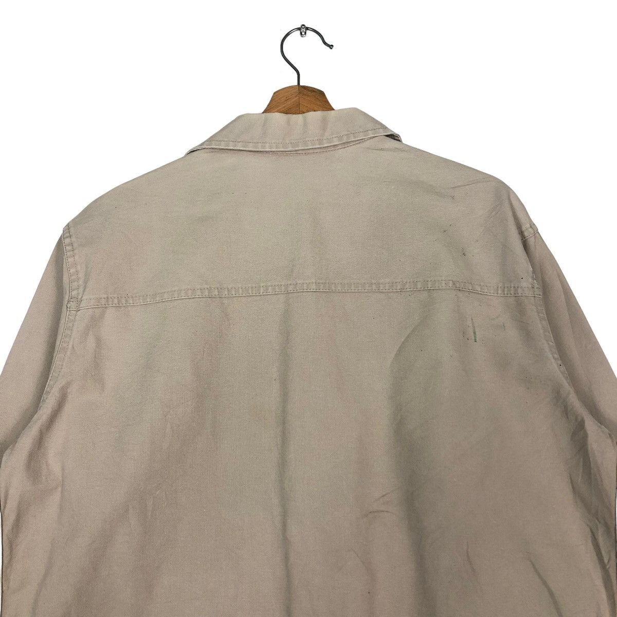 Japanese Brand 🔥Cropped Chore Biker Jacket Le Glazik France Issey Miyake Size US M / EU 48-50 / 2 - 8 Thumbnail