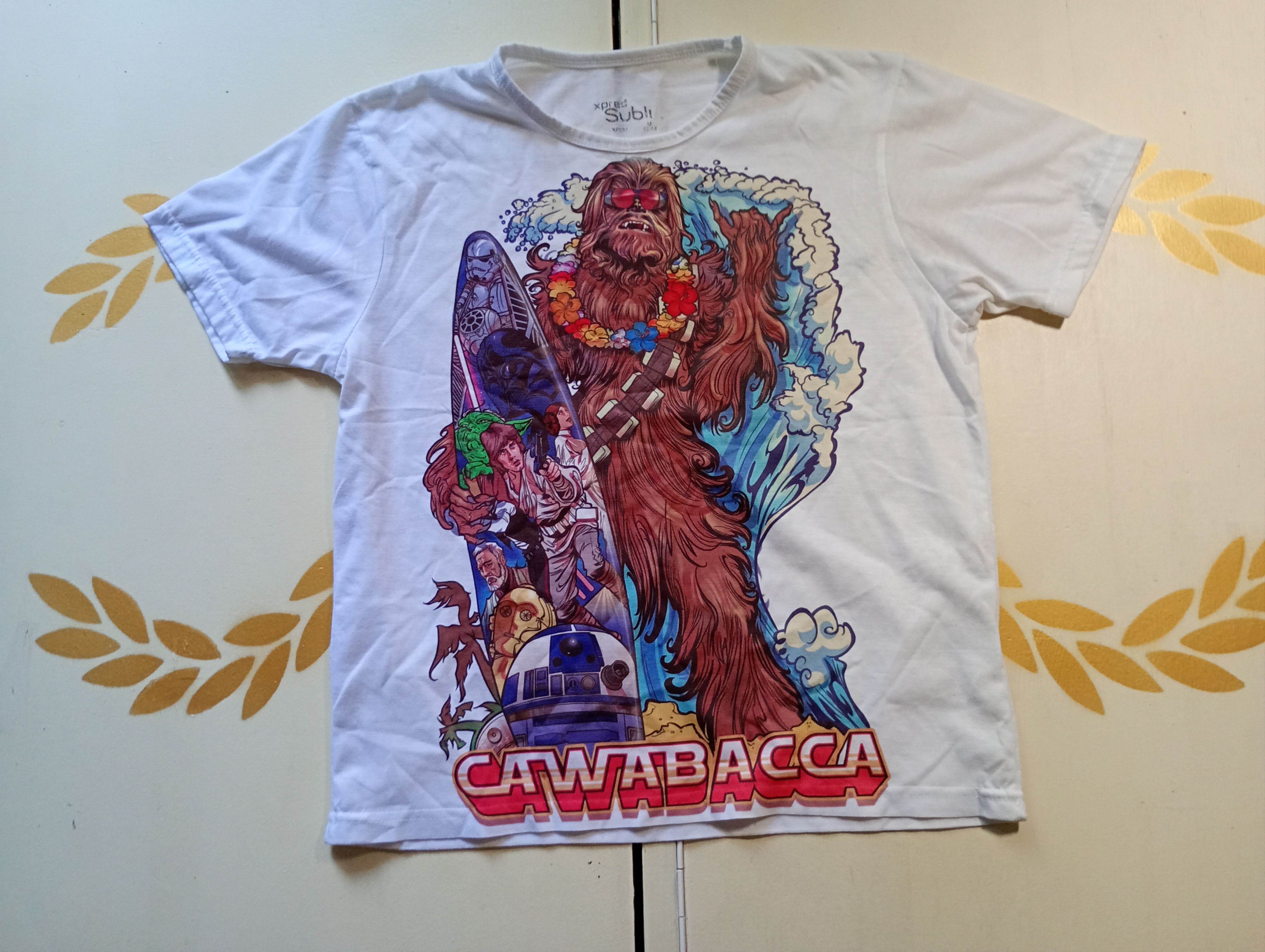 Other Star Wars Cawabacca Pop Art Print T-Shirt Size M / US 6-8 / IT 42-44 - 2 Thumbnail