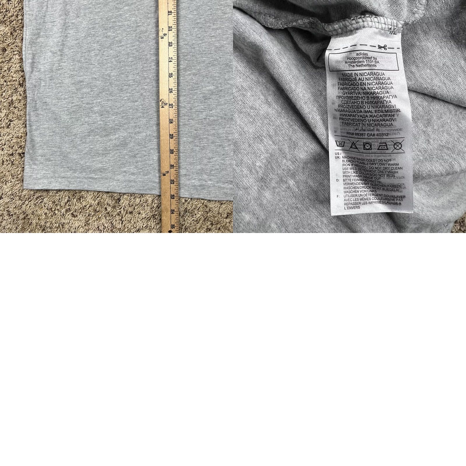 Adidas VINTAGE? No. Size US XXL / EU 58 / 5 - 8 Thumbnail