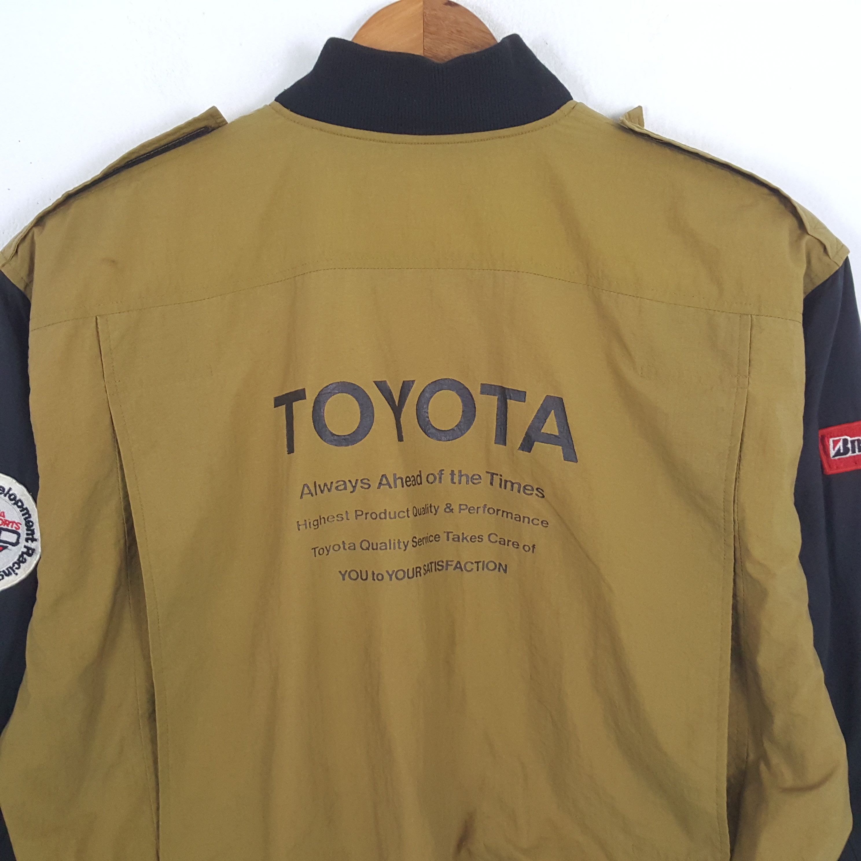 Japanese Brand × Vintage Vintage TOYOTA TRD Japanese Racing Team Jacket Size US XL / EU 56 / 4 - 2 Thumbnail