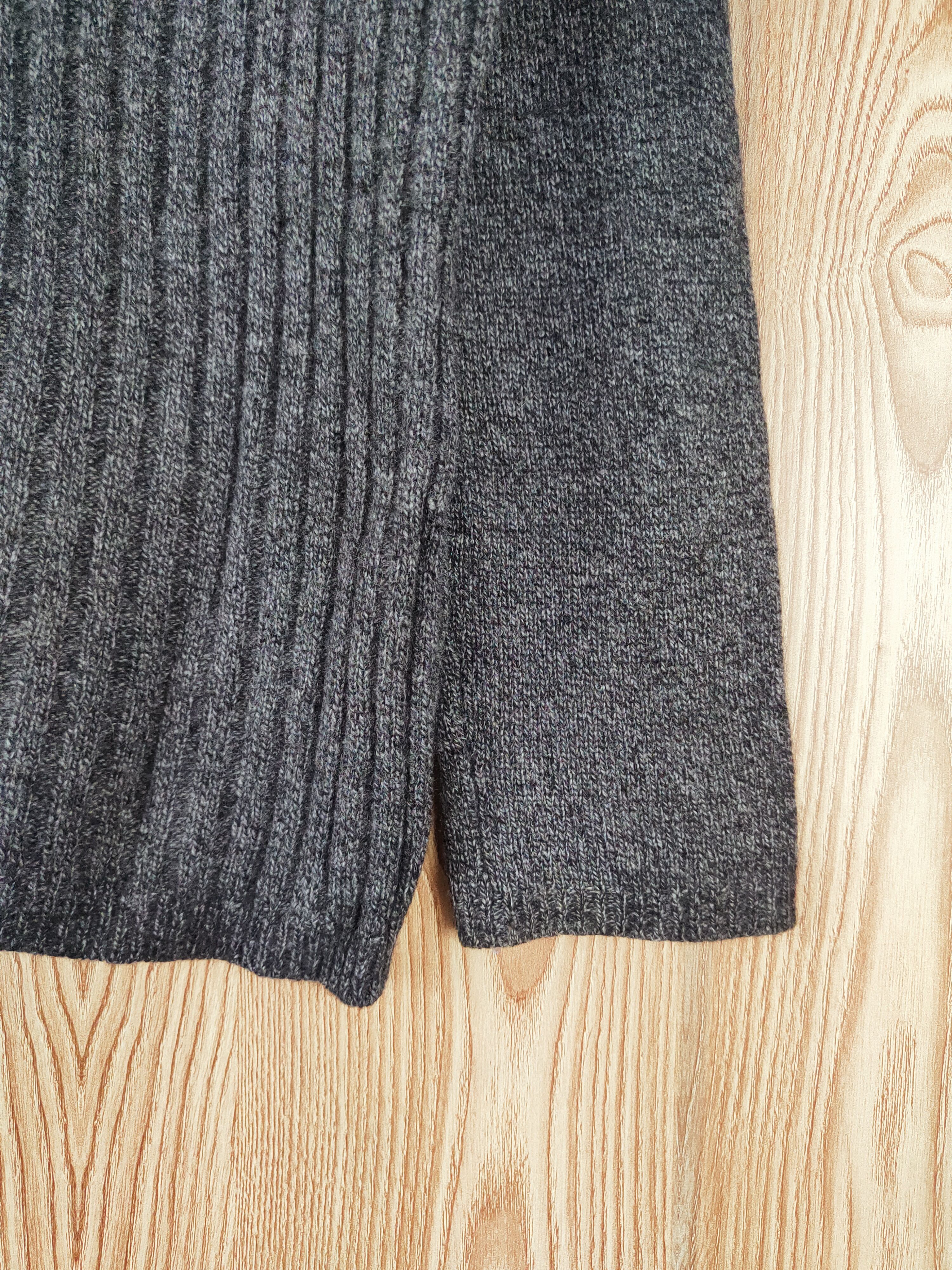 Homespun Knitwear × Japanese Brand × Vintage De Kazuko Black ripped Knitwear Cardigan #W045 Size US M / EU 48-50 / 2 - 9 Thumbnail