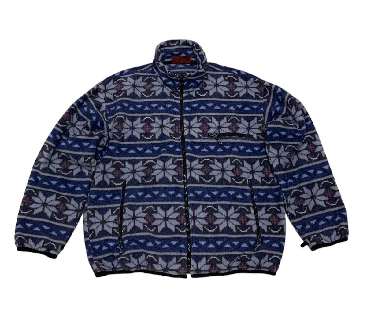 Macbeth × Vintage 90s Macbeth navajo native fleece jacket Size US M / EU 48-50 / 2 - 1 Thumbnail