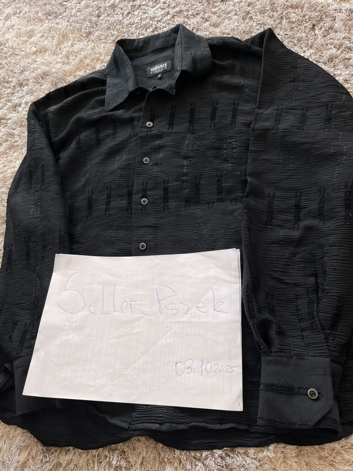 Versace Vintage Y2K shirt Versace Classic Size US XL / EU 56 / 4 - 1 Thumbnail