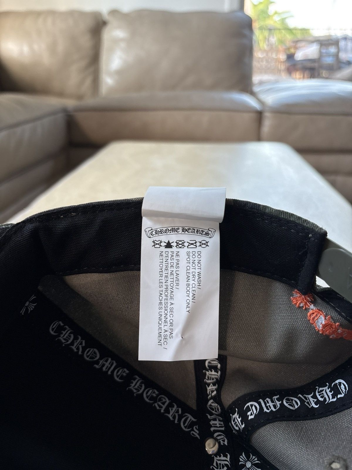 Chrome Hearts Chrome Hearts Camo CH Baseball Hat Size ONE SIZE - 8 Thumbnail