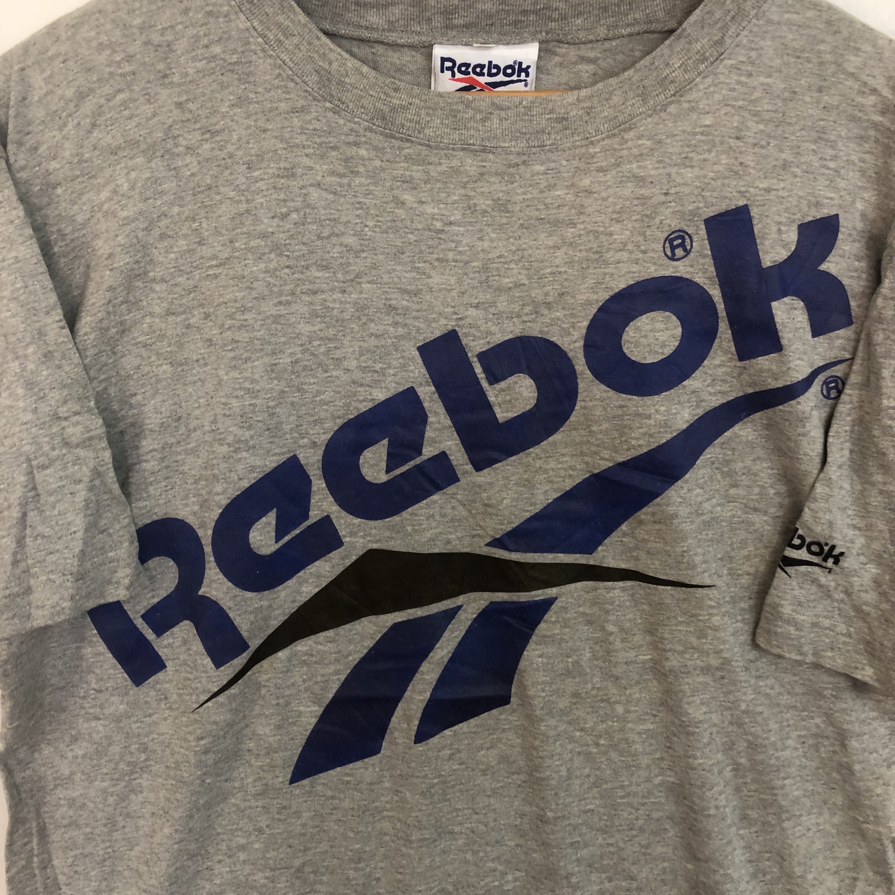 Reebok Reebok Large T-shirt Vintage Big Logo Large Size US L / EU 52-54 / 3 - 3 Thumbnail