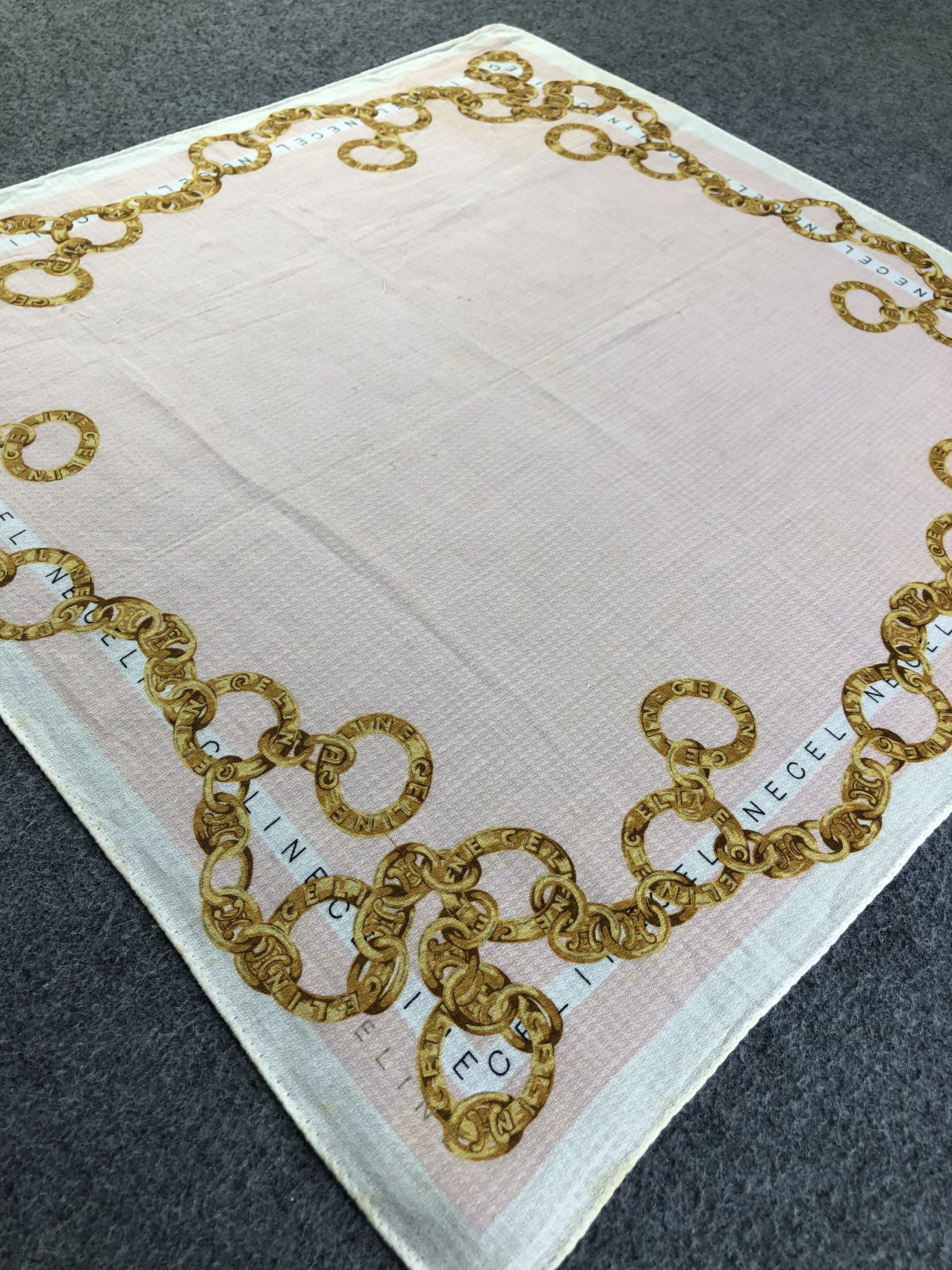Celine Celine Handkerchief / Bandana / Neckerchief / Headscarf Size ONE SIZE - 4 Thumbnail