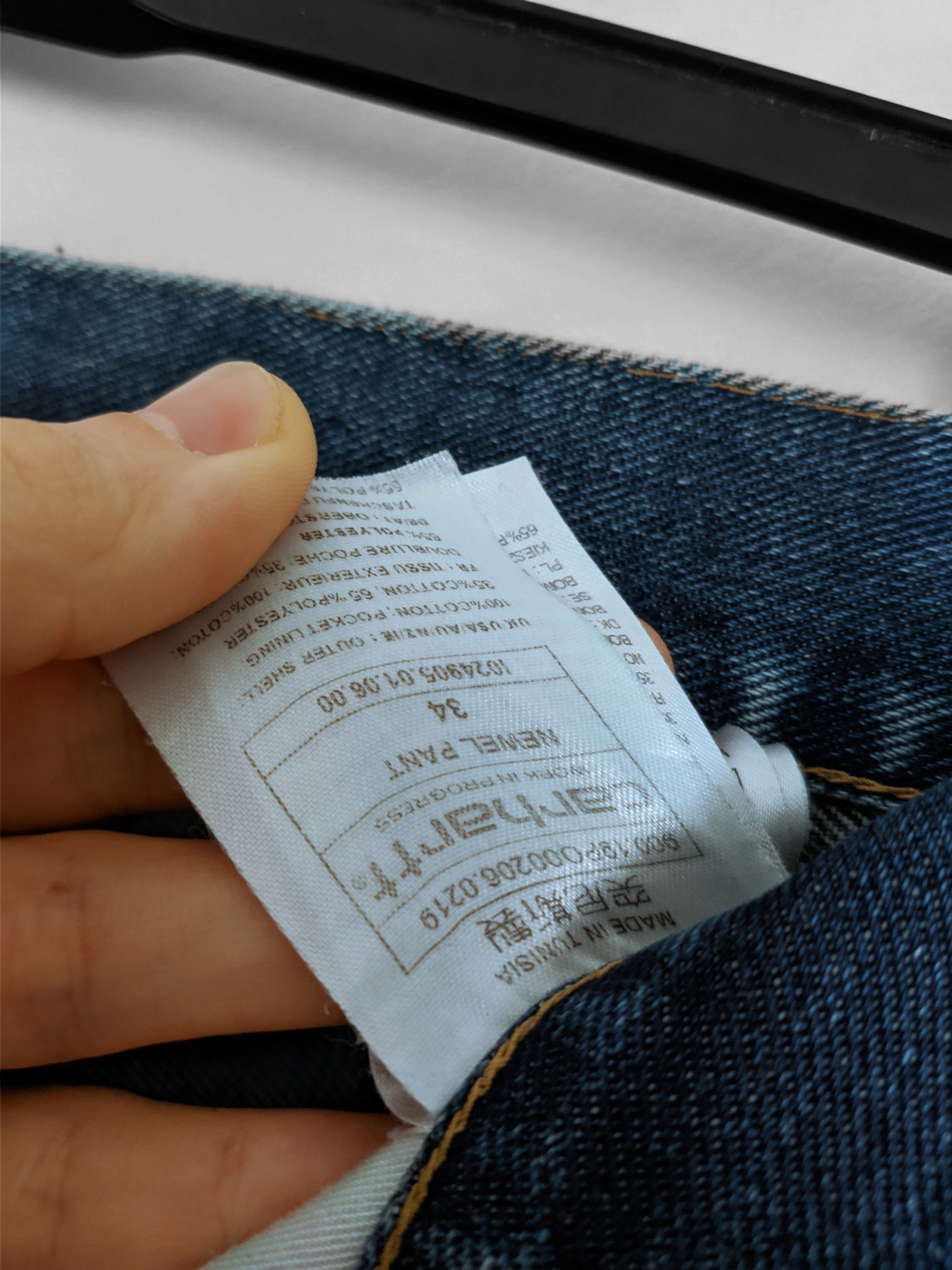Carhartt Vintage Carhartt jeans denim pants distressed y2k Size US 34 / EU 50 - 9 Thumbnail