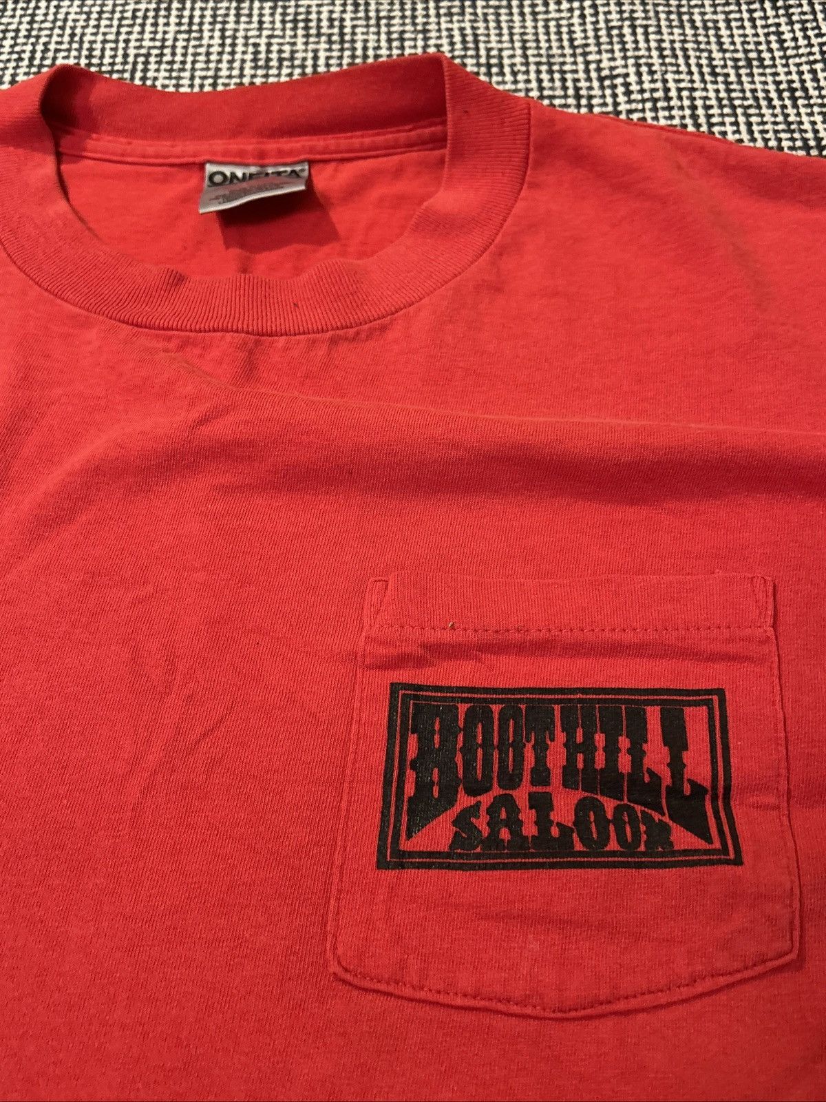 Vintage Vintage 80s Boothill Saloon pocket tee Size US L / EU 52-54 / 3 - 4 Thumbnail