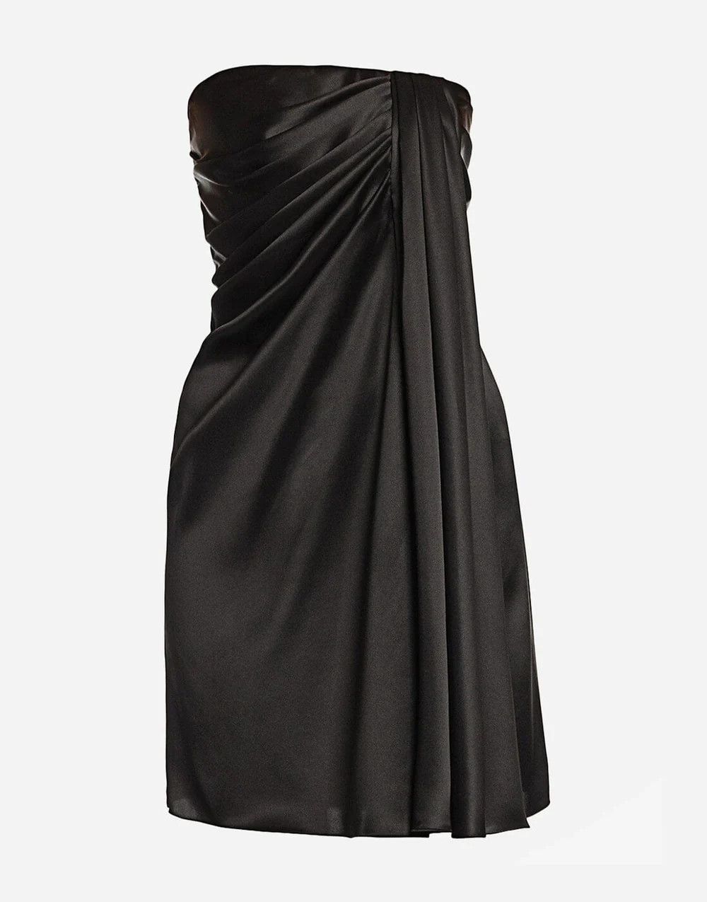 o1y0825 Sleeveless Mini Dress in Black