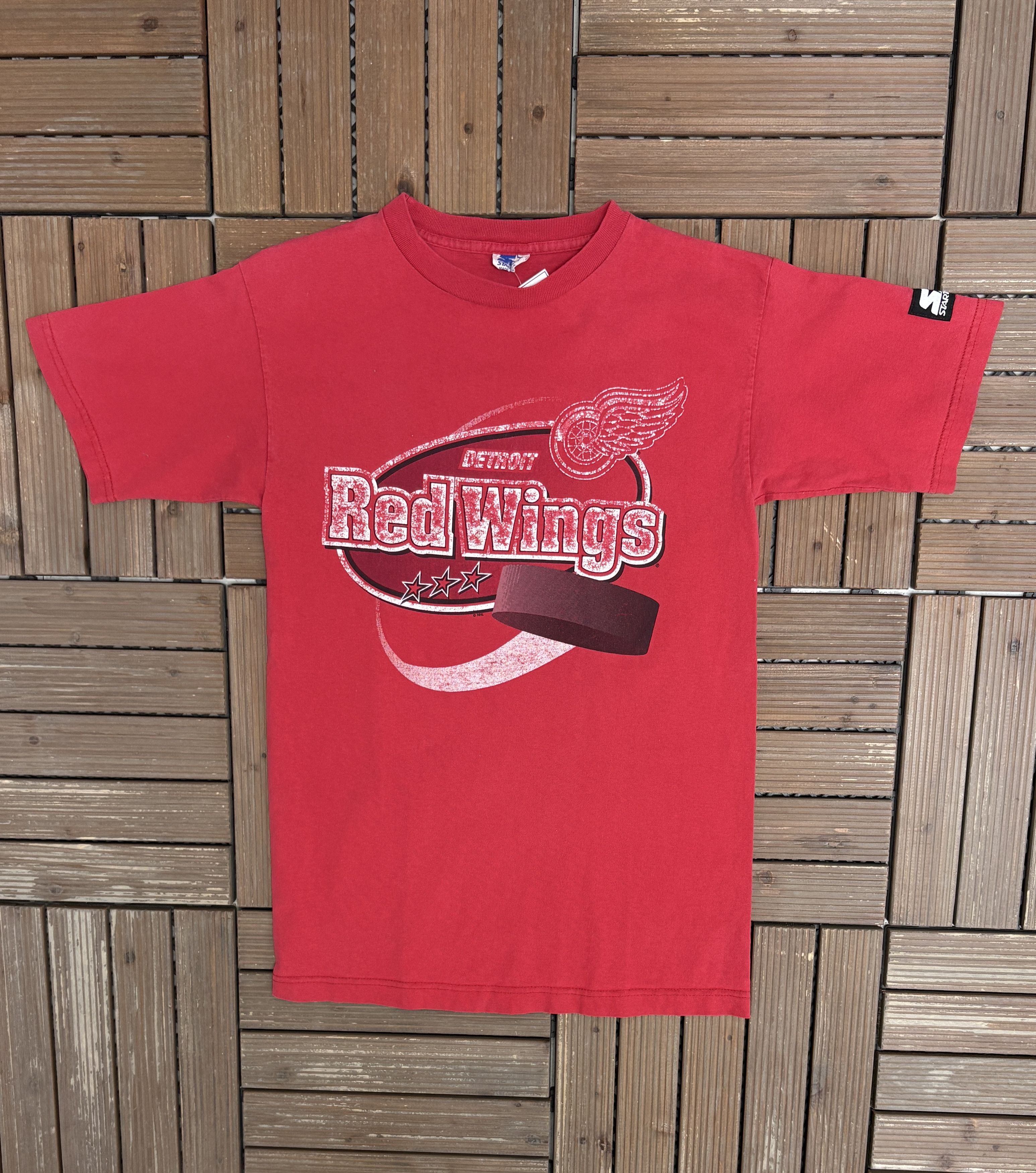 Starter Detroit Red Wings Vintage Red T-Shirt Tee Size US S / EU 44-46 / 1 - 1 Thumbnail