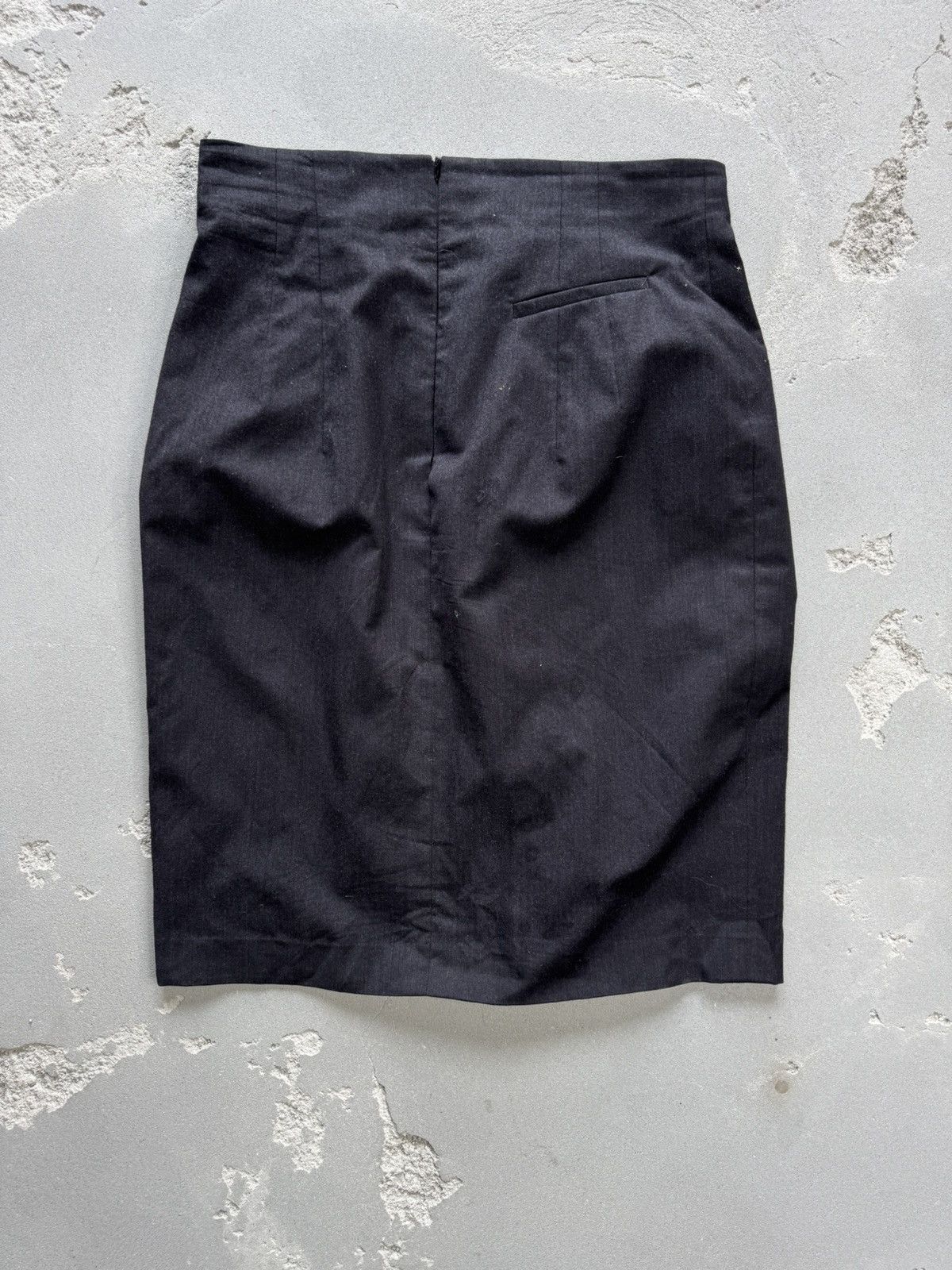 Jil Sander ⚡️QUICK SALE⚡️1990s' Jil Sander Grey Skirt Size 28" / US 6 / IT 42 - 2 Thumbnail