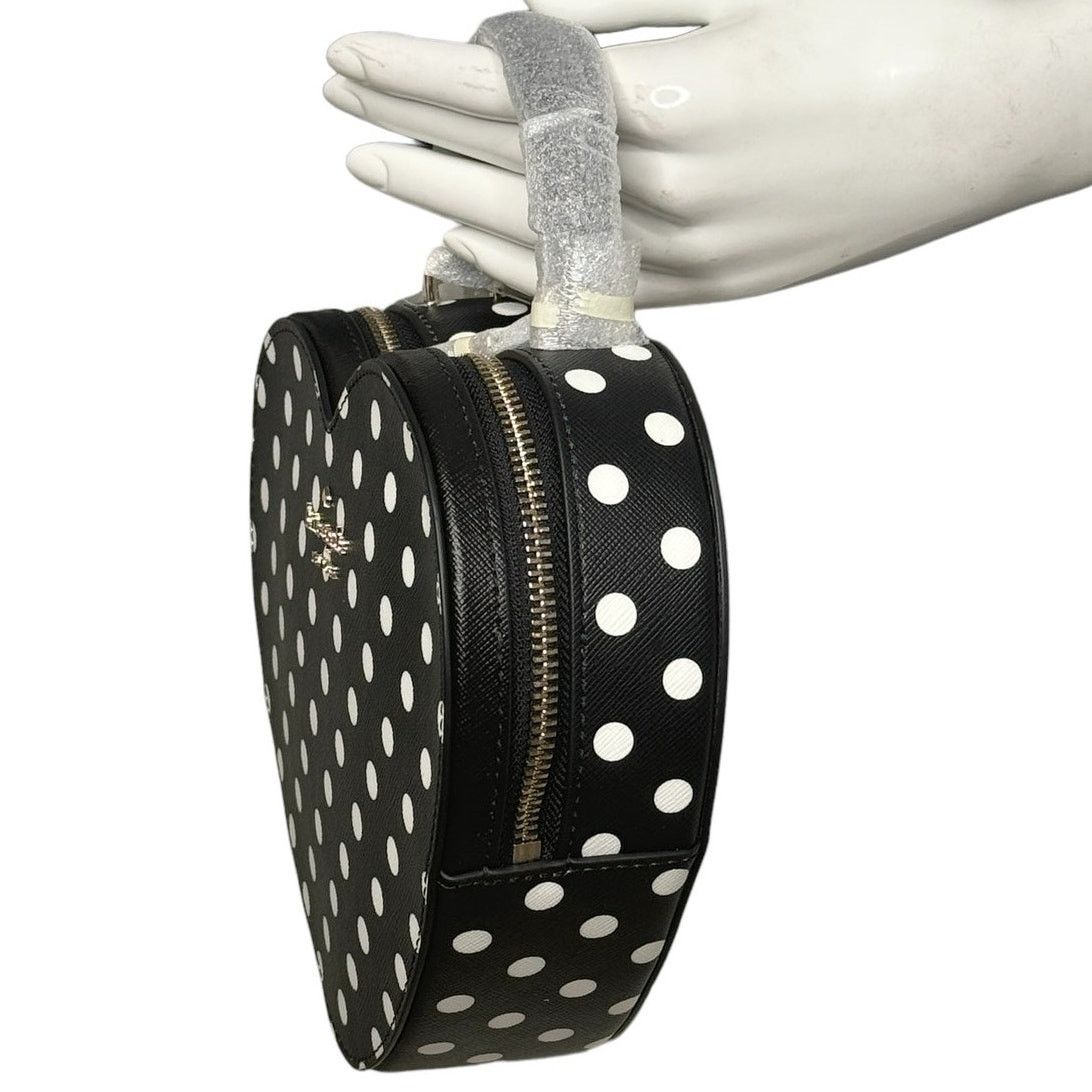 Kate Spade Kate Spade Love Shack Heart Purse Crossbody Bag Black Size ONE SIZE - 9 Thumbnail