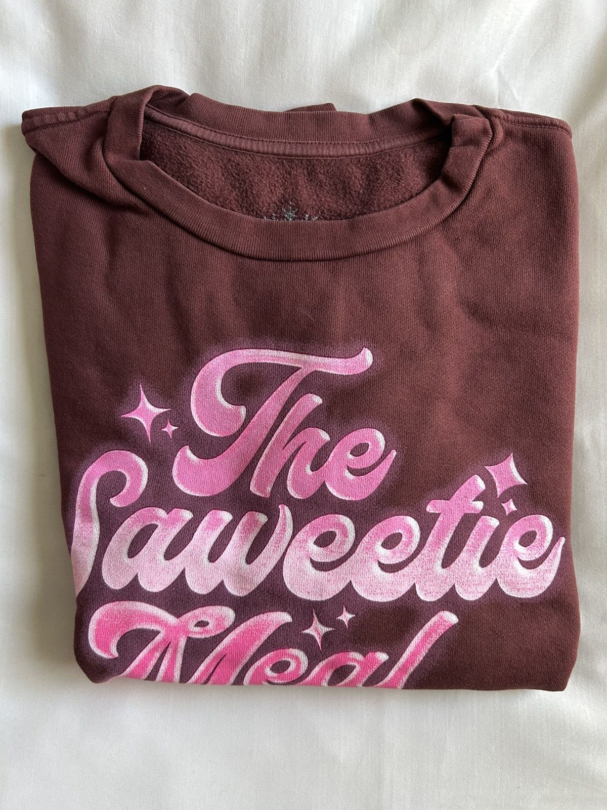 Saweetie McDonald’s Unreleased Meal Sweatshirt Crewneck XL