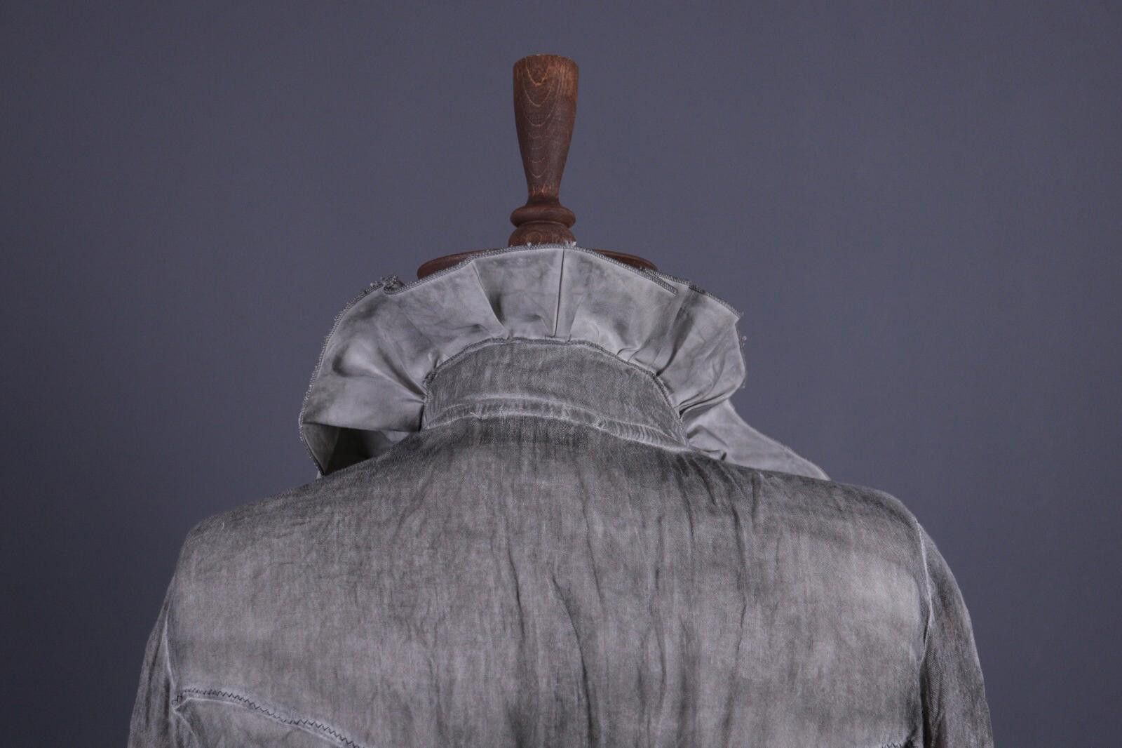 Designer Elisa Cavaletti Gray Wool Lagenlook Lightweight Coat Size L Size L / US 10 / IT 46 - 8 Thumbnail