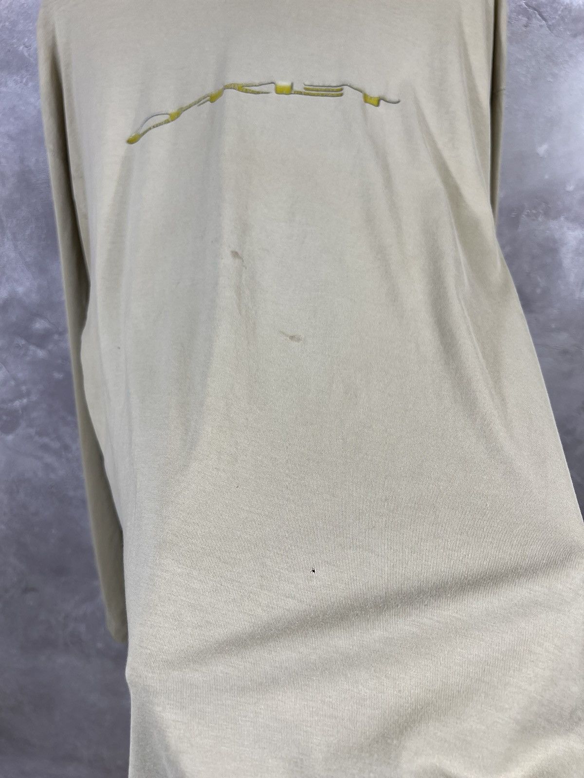 Oakley × Vintage Vintage Oakley Distressed Long Sleeve Size US XL / EU 56 / 4 - 5 Thumbnail