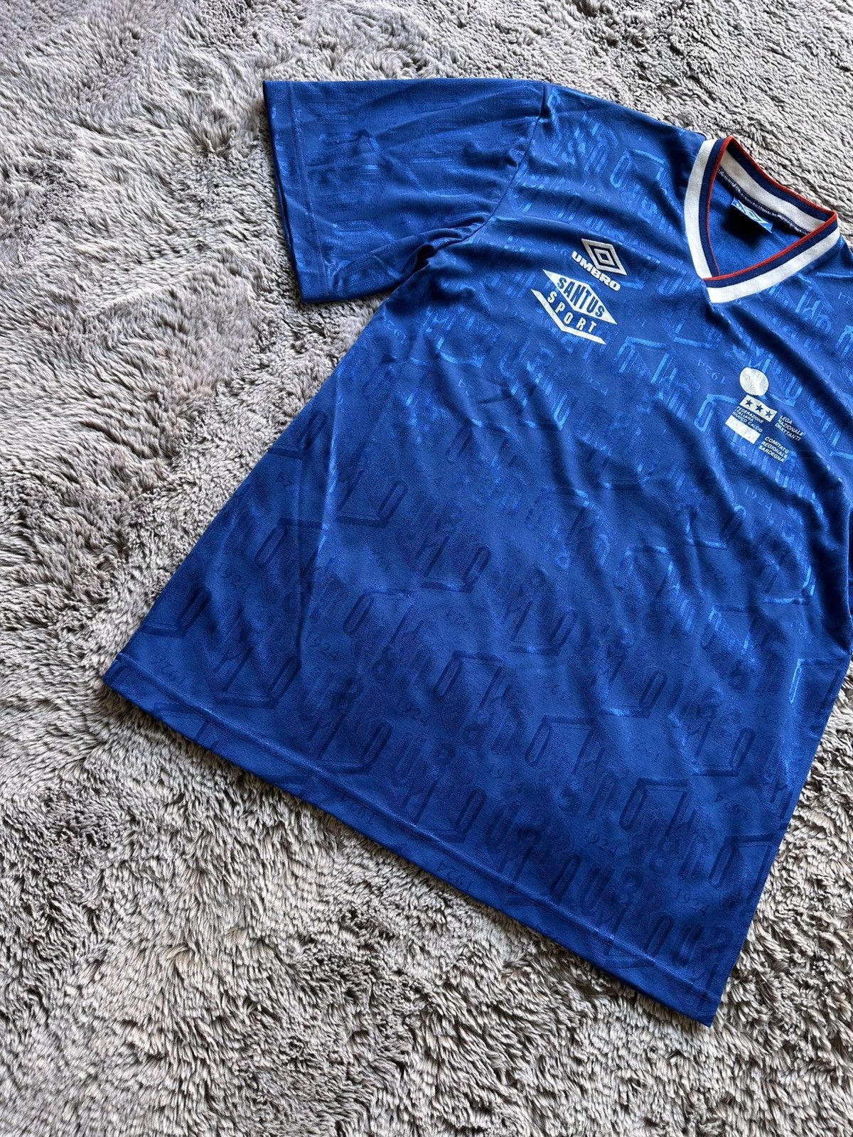Umbro Umbro Santus 16 federazia ataliana football bleu Tee L Size US L / EU 52-54 / 3 - 2 Thumbnail