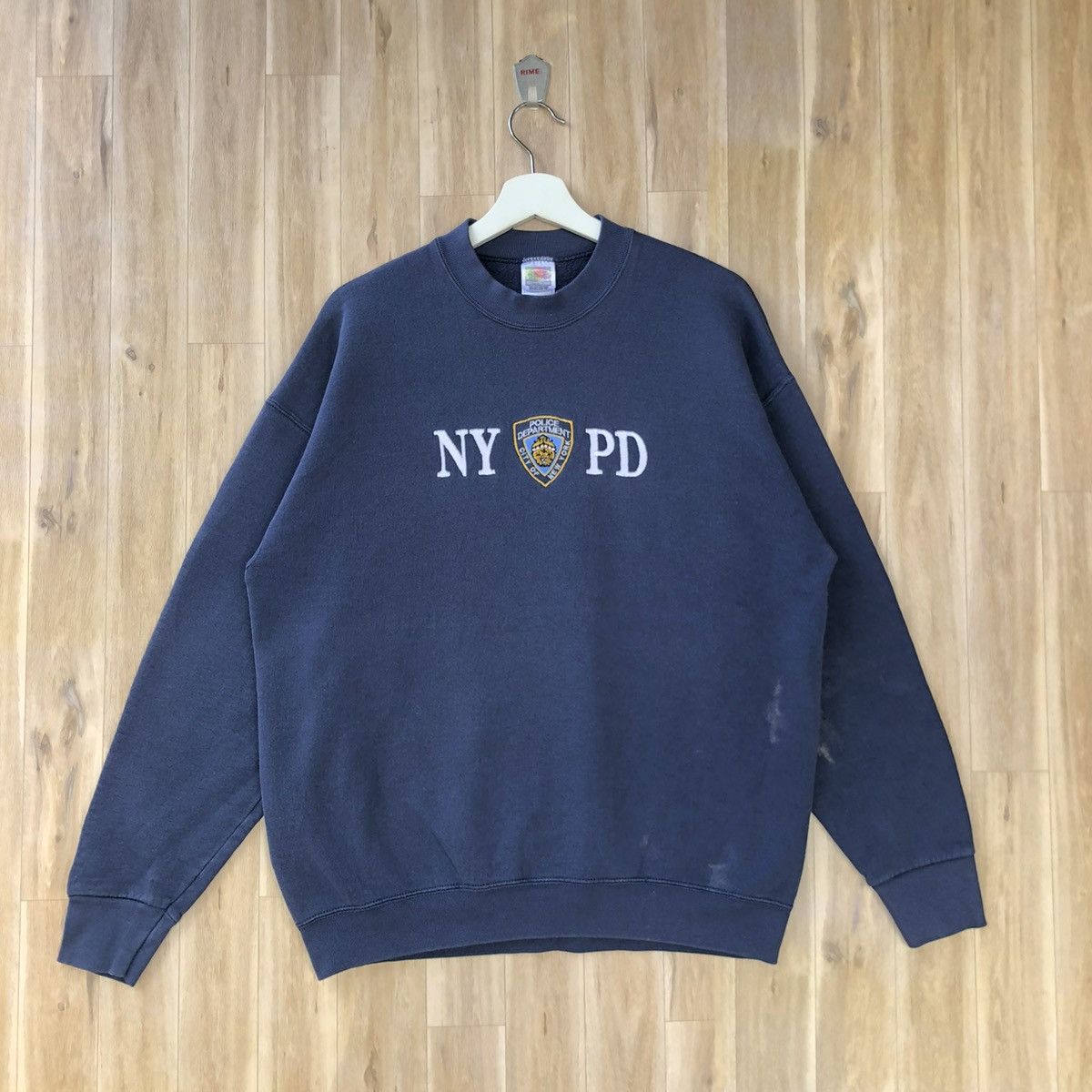Vintage Vintage New York acity Police Department Pullover Sweatshirt Size US XL / EU 56 / 4 - 1 Thumbnail