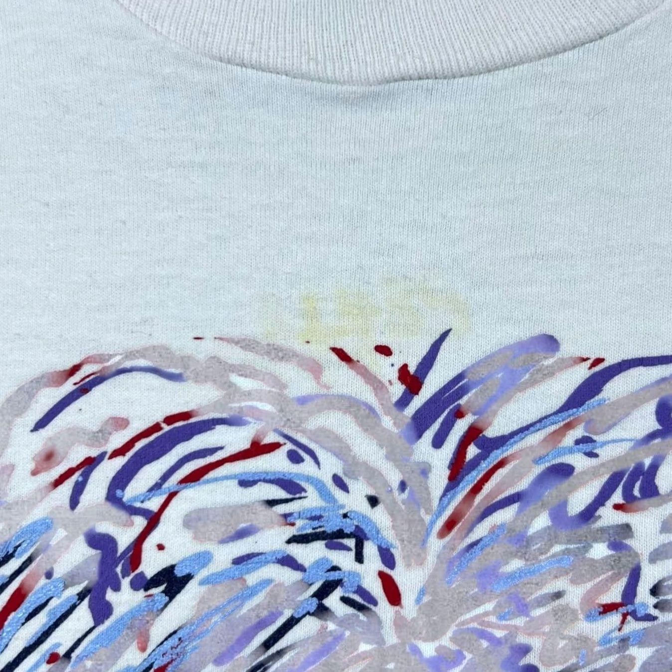 Fruit Of The Loom VINTAGE Fruit of the Loom T-Shirt Washington D.C. Graphic Print White 1990s Mens M Short Sleeve Crew Neck Size US M / EU 48-50 / 2 - 7 Thumbnail