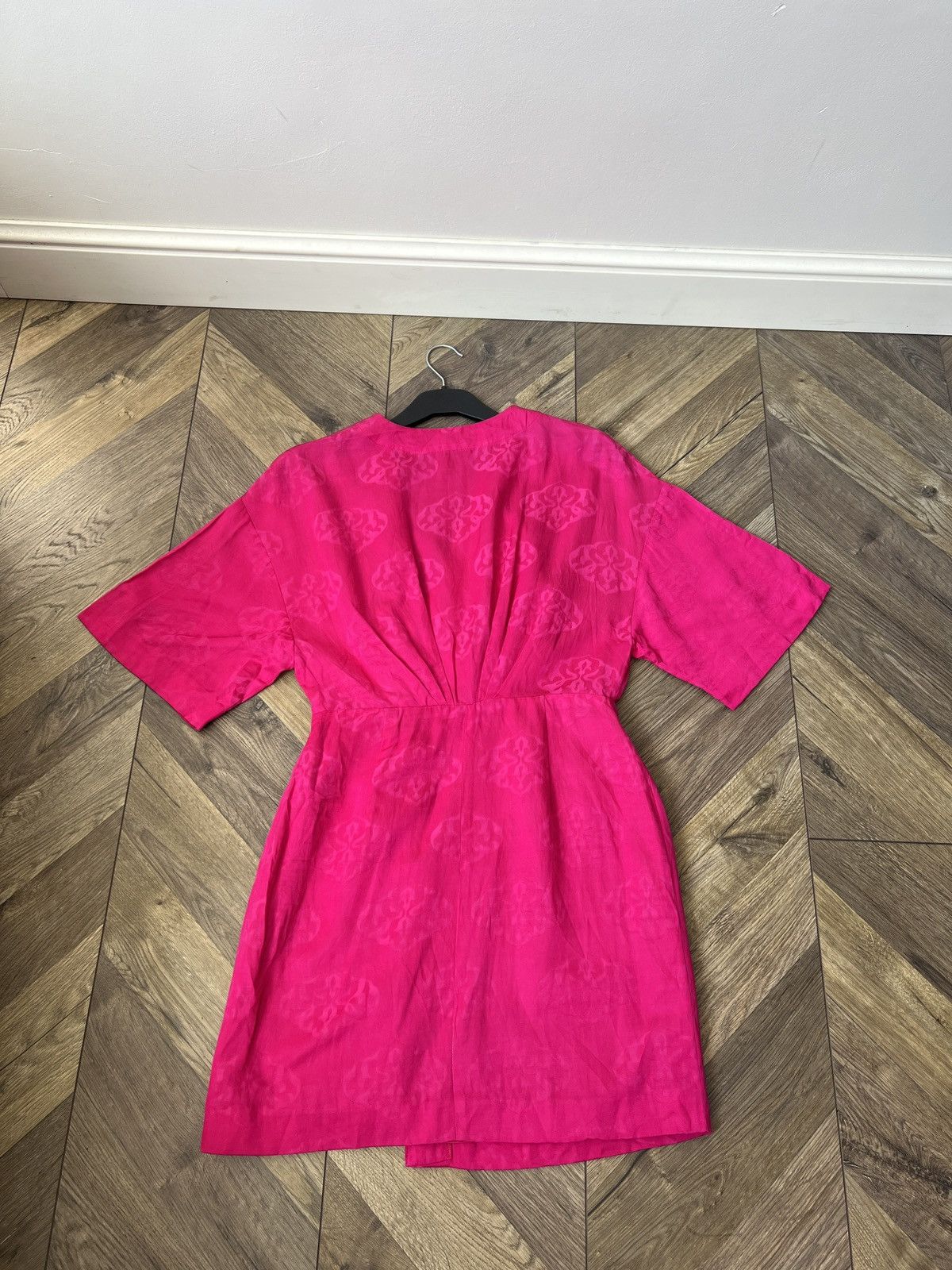 Sandro Vintage SANDRO Harpie Jacquard Wrap Dress Size XS / US 0-2 / IT 36-38 - 11 Thumbnail