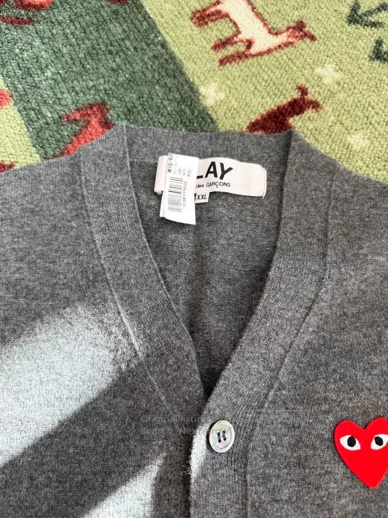 Comme des Garcons Comme Des Garcons Classic Wool Sweater Cardigan Size XXL / US 16-18 / IT 52-54 - 3 Thumbnail
