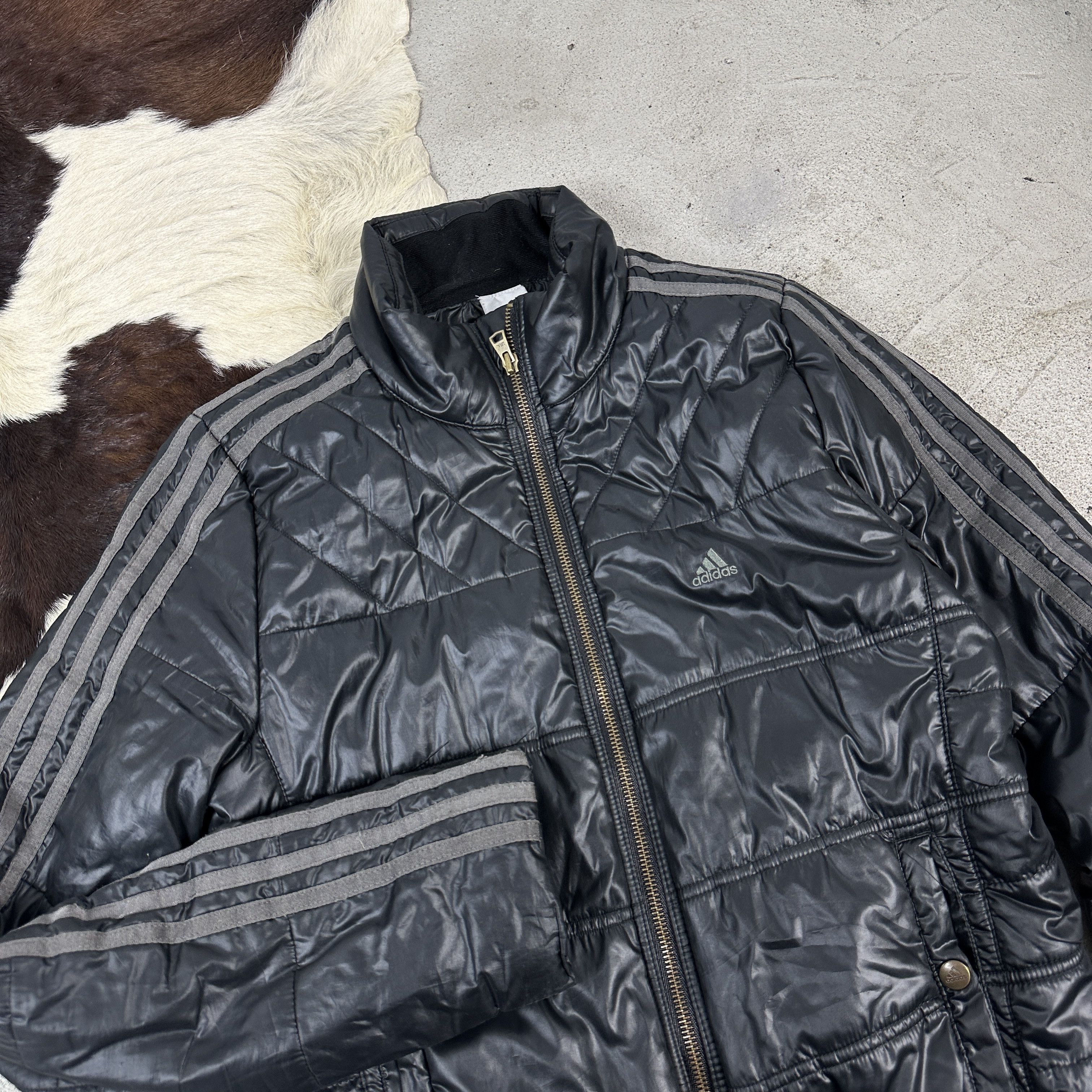 Adidas × Vintage Vintage Streetwear Sportswear 00s Adidas Puffer Jacket Size US M / EU 48-50 / 2 - 7 Thumbnail