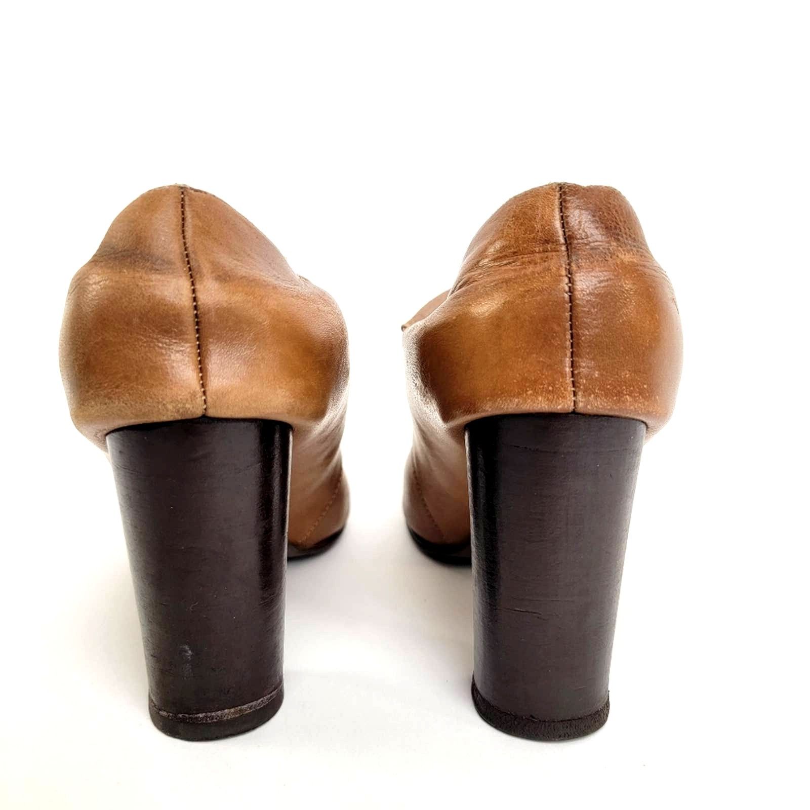 J. Peterman Fortress of Inca Open Toe Chunky Heel Boots - 8 Size US 8 / IT 38 - 8 Thumbnail