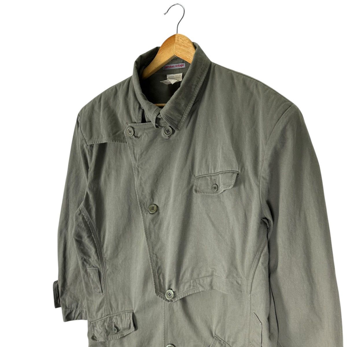 Japanese Brand 🌟ARRSTON VOLAJU KOSHIN SATOH LONG COAT JACKET Size US M / EU 48-50 / 2 - 4 Thumbnail
