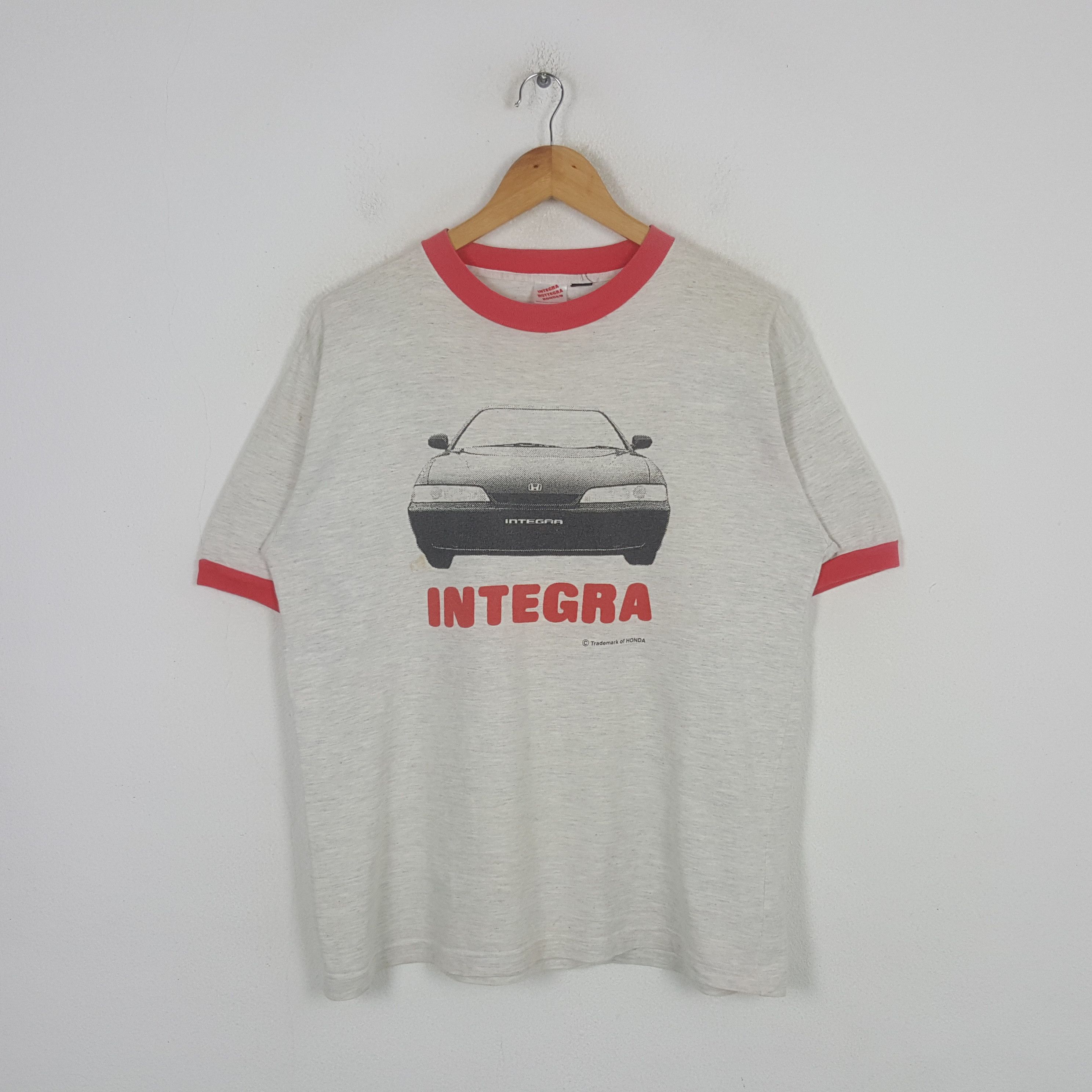 Vintage Honda Integra Japanese Racing 90's Tshirt C299N30