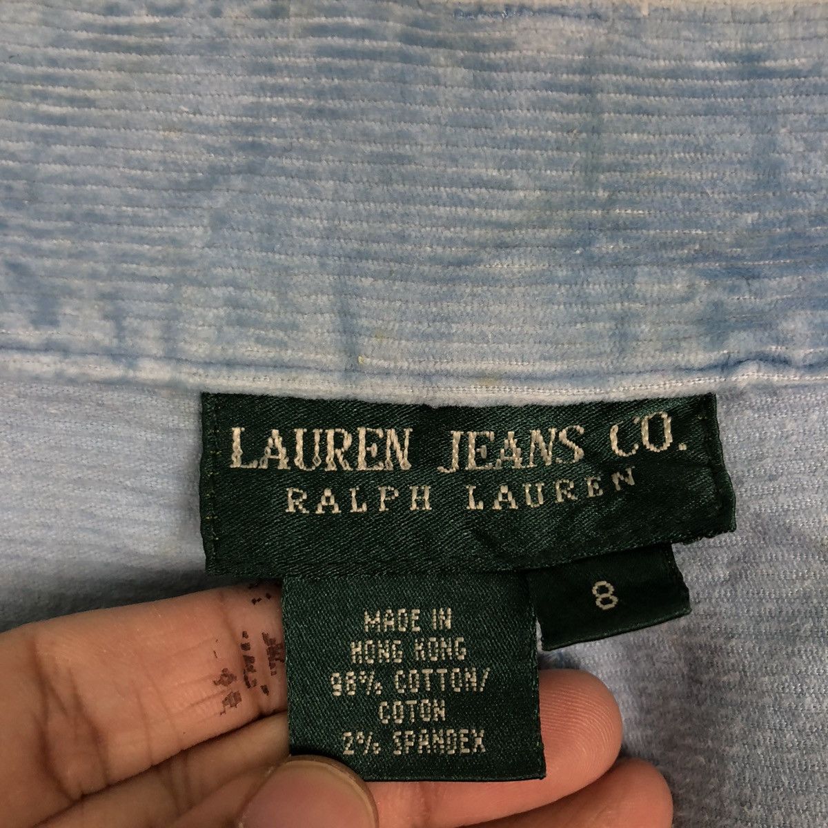 Ralph Lauren VINTAGE CORDUROY PANTS WORK LAUREN JEANS CO RALPH LAUREN Size US 30 / EU 46 - 9 Thumbnail