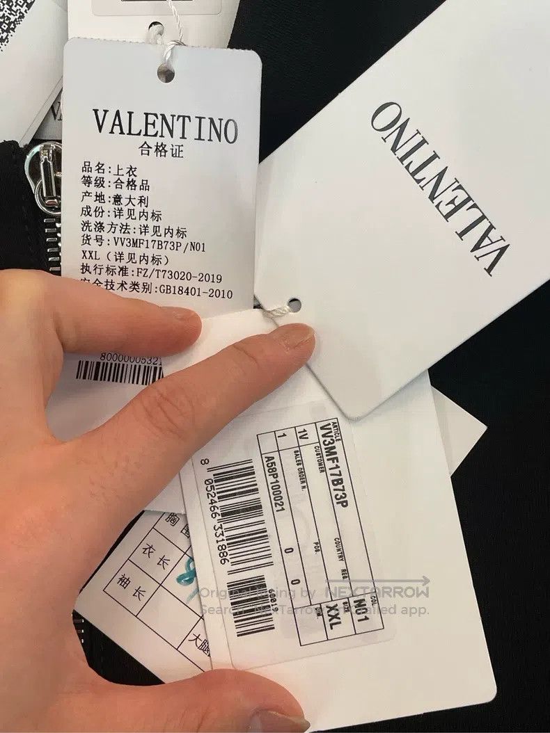 Valentino Valentino Black long-sleeved sweatshirt Size XXL / US 16-18 / IT 52-54 - 6 Thumbnail