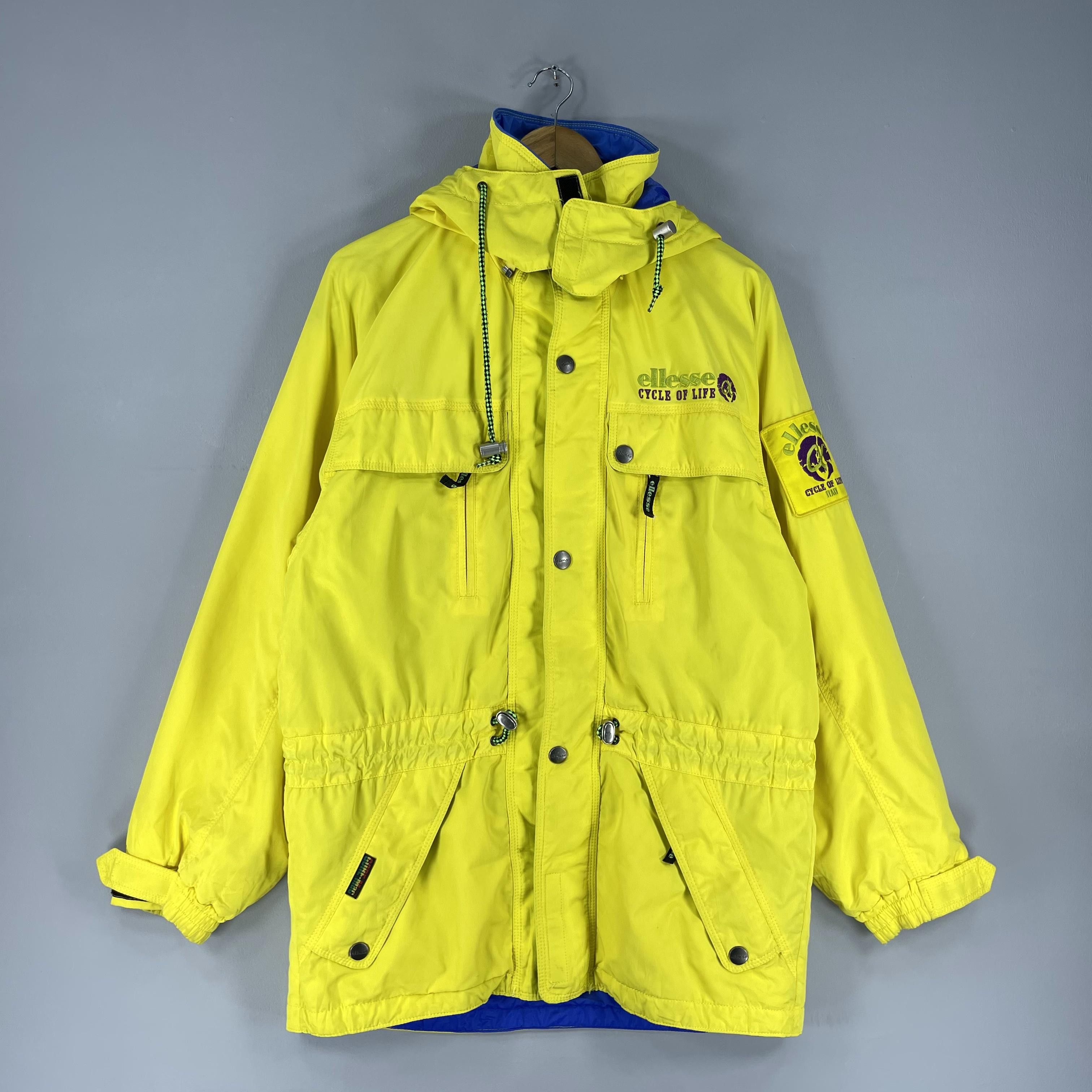 Ellesse × Goldwin Vintage 90's ELLESSE Gore-Mac Parka Ski Hoodie Jacket Size US M / EU 48-50 / 2 - 6 Thumbnail
