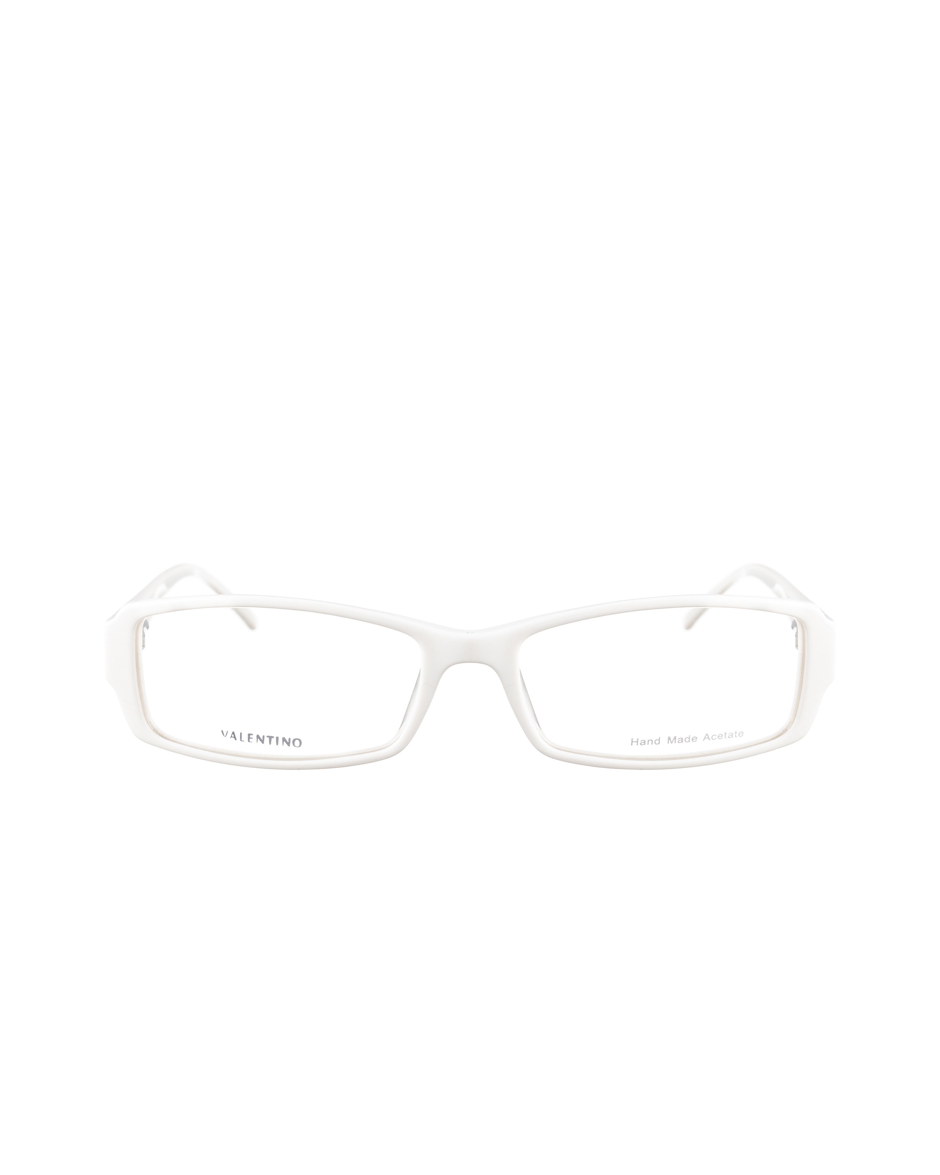 Valentino Valentino 00s White Glasses with White Rhinestones Logo Size ONE SIZE - 2 Thumbnail