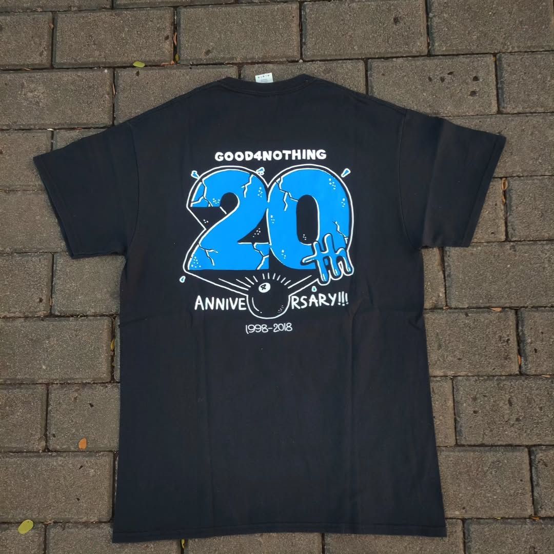 Band Tees GOOD4NOTHING 20th Anniversary Tour 2018 Tee Size US M / EU 48-50 / 2 - 1 Thumbnail