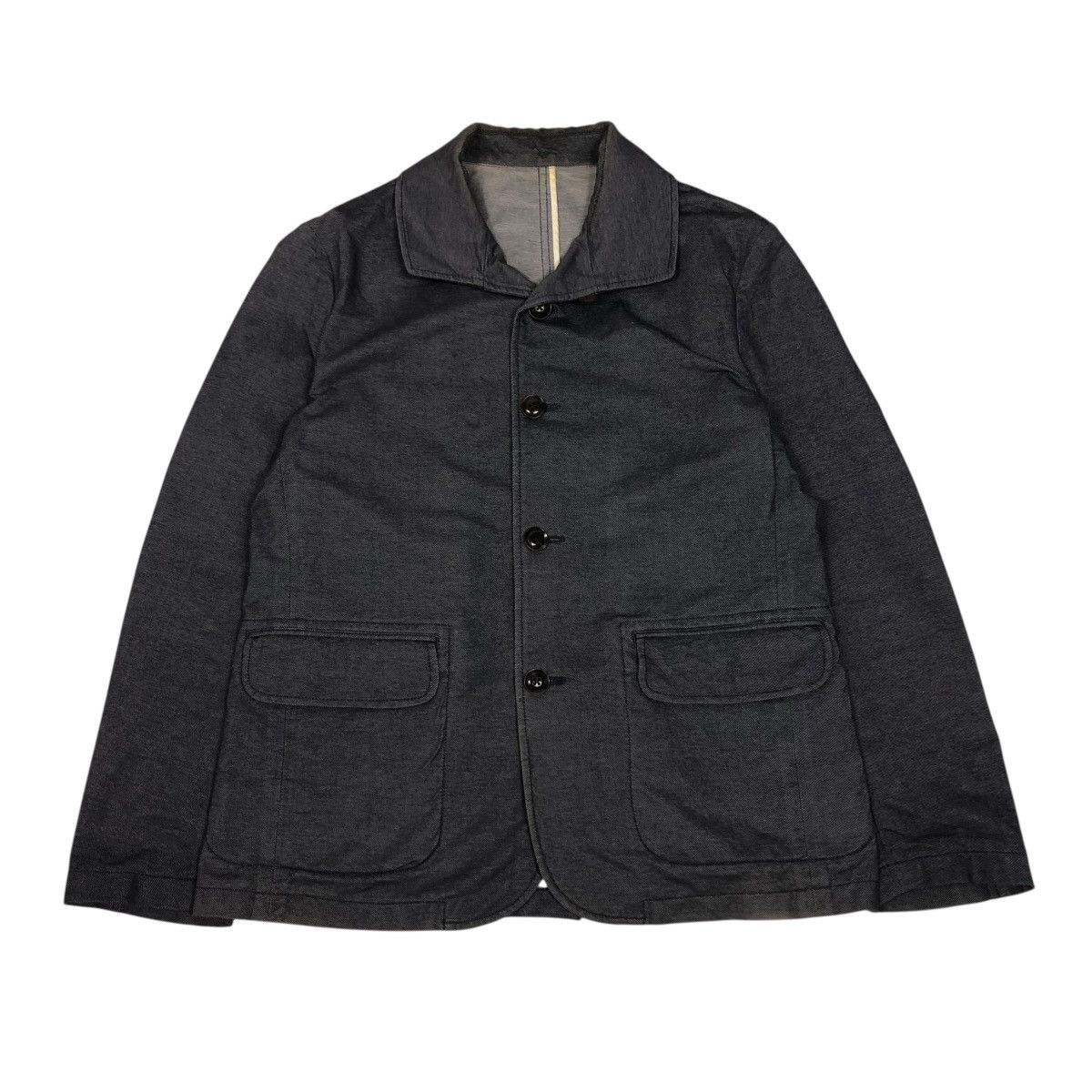 Japanese Brand 🔥VINTAGE BUTTON CHORE JACKET TAKEO KIKUCHI ISSEY MIYAKE Size US M / EU 48-50 / 2 - 1 Thumbnail