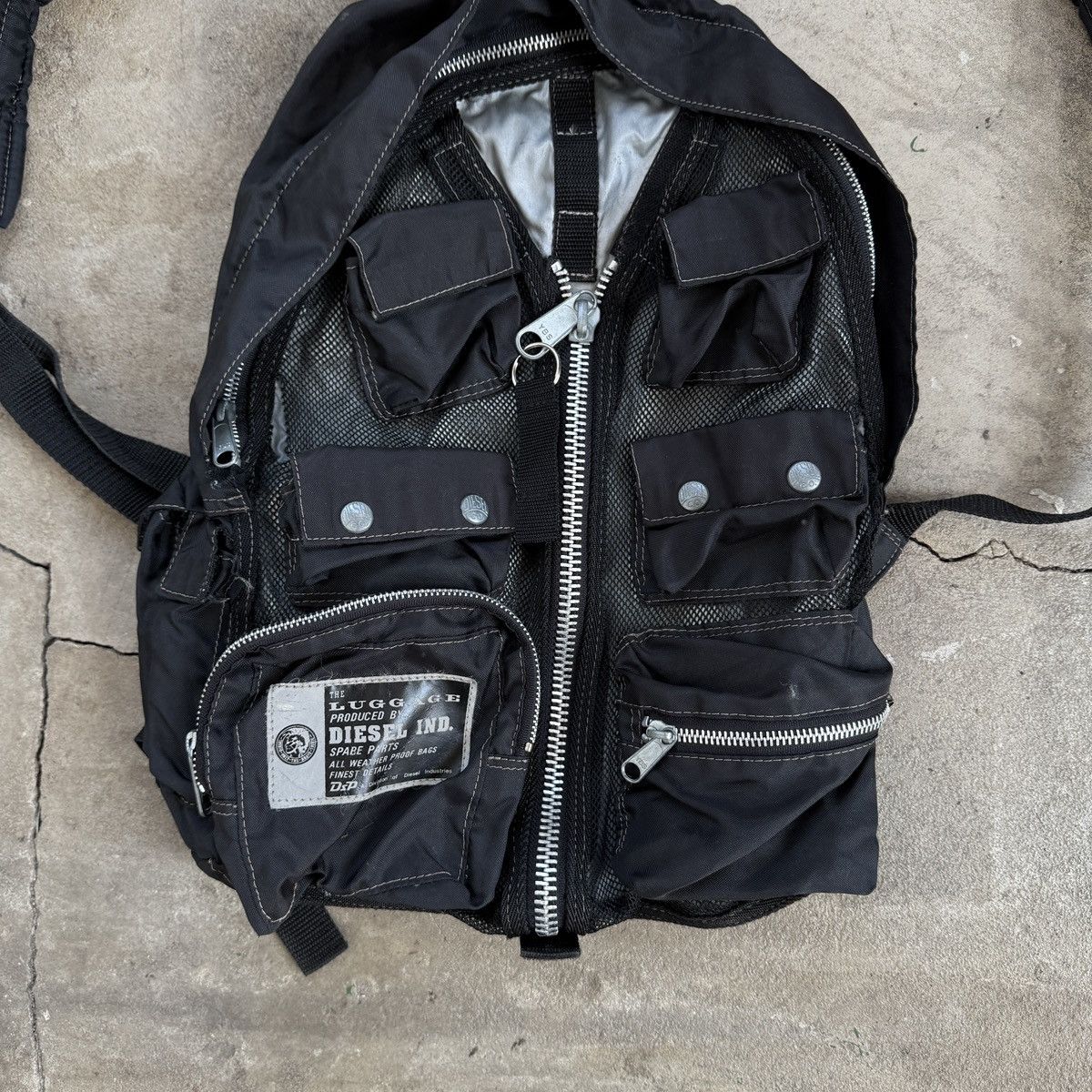 Diesel Vintage Diesel Archive Mini Backpack Bag Size ONE SIZE - 2 Thumbnail