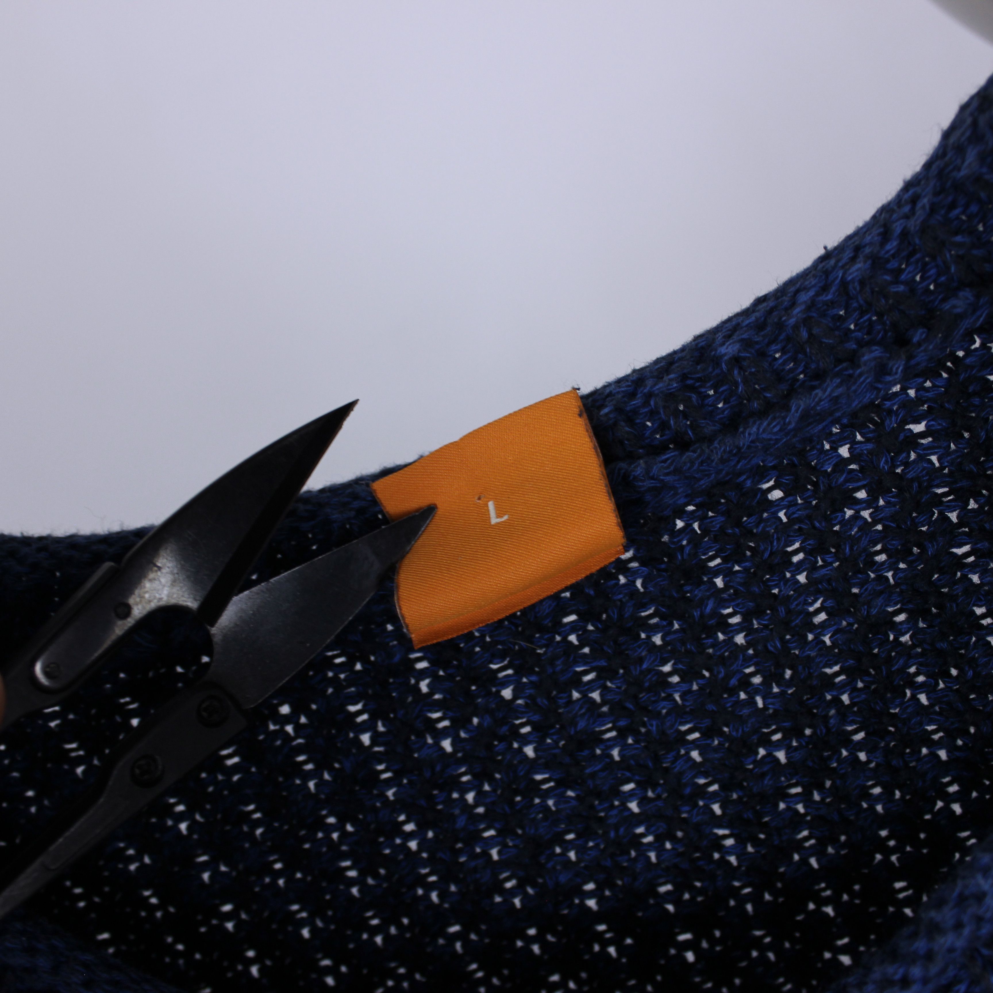Hugo Boss Hugo Boss sweater men blue cotton M L Size US L / EU 52-54 / 3 - 3 Thumbnail