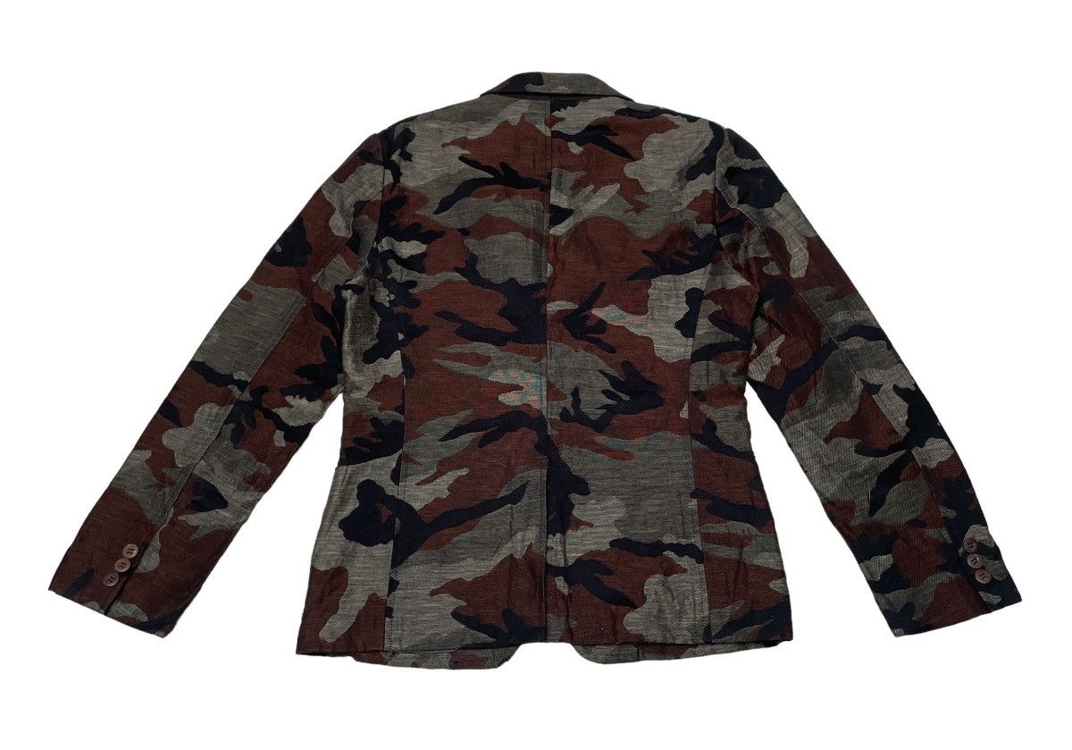 Comme des Garcons × Japanese Brand × Vintage Vintage Comme Des Garcons Homme Camouflage Jacket 2000s Size US S / EU 44-46 / 1 - 2 Thumbnail