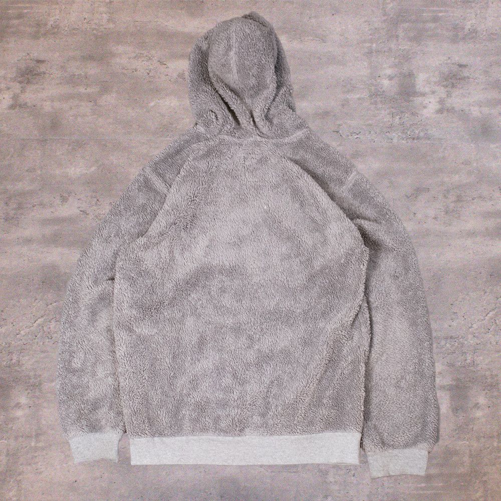 Vintage The Jean People Grey Retro X Deep Pile Hooded Fleece Jacket Size US S / EU 44-46 / 1 - 2 Thumbnail