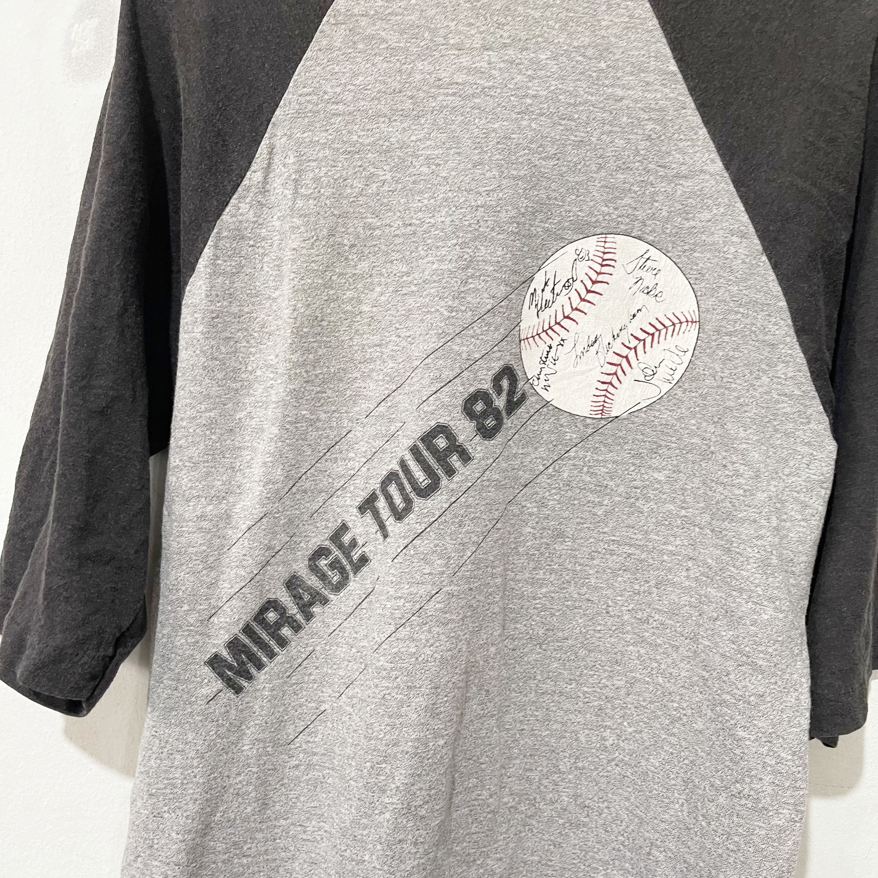 Band Tees Vintage 1982 Fleetwood Mac Raglan Baseball T-Shirt Size US XS / EU 42 / 0 - 5 Thumbnail