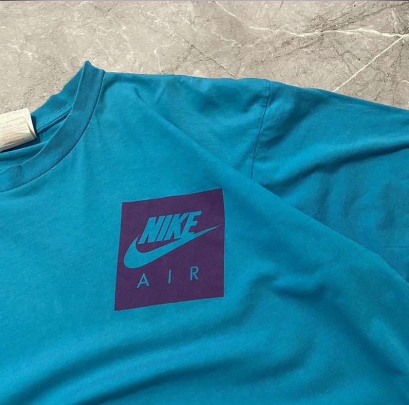 Nike VINTAGE NIKE AIR BIG LOGO TEE USA 90s Size US M / EU 48-50 / 2 - 6 Thumbnail