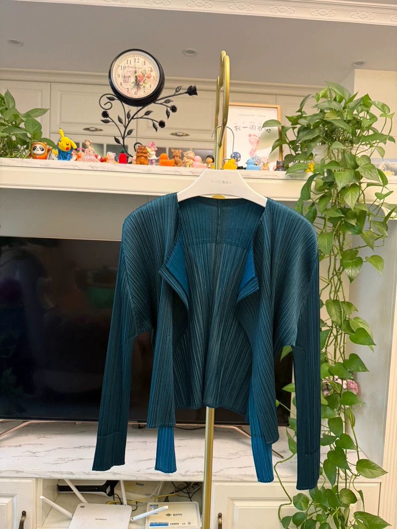 Issey Miyake Issey Miyake PP Colorblock Cardigan Coat - dmc Size US M / EU 48-50 / 2 - 1 Thumbnail