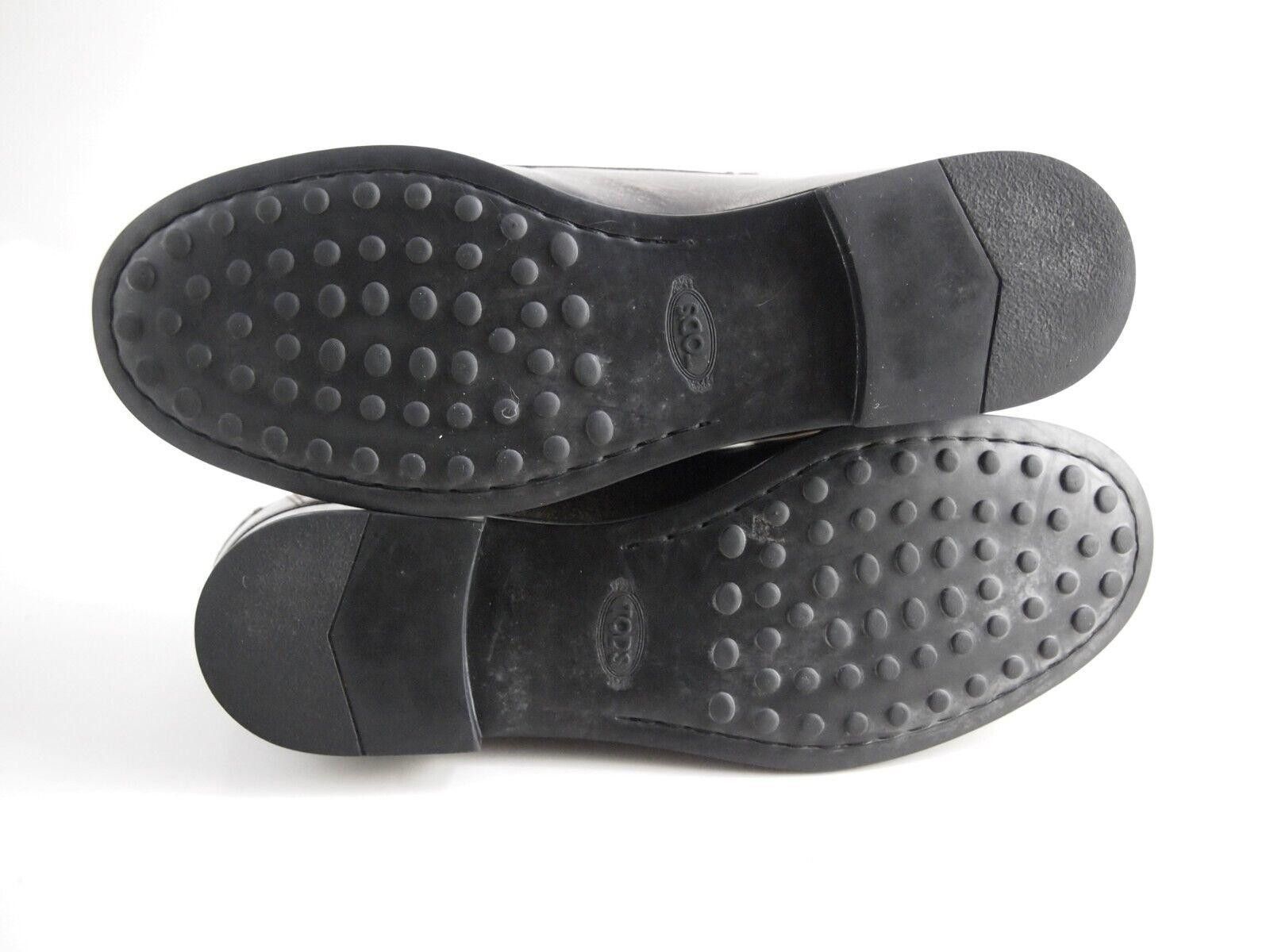 Tod's Tod's Penny Loafers Gray Burnished Leather EU 36.5 US 6.5 Size US 6.5 / IT 36.5 - 8 Thumbnail