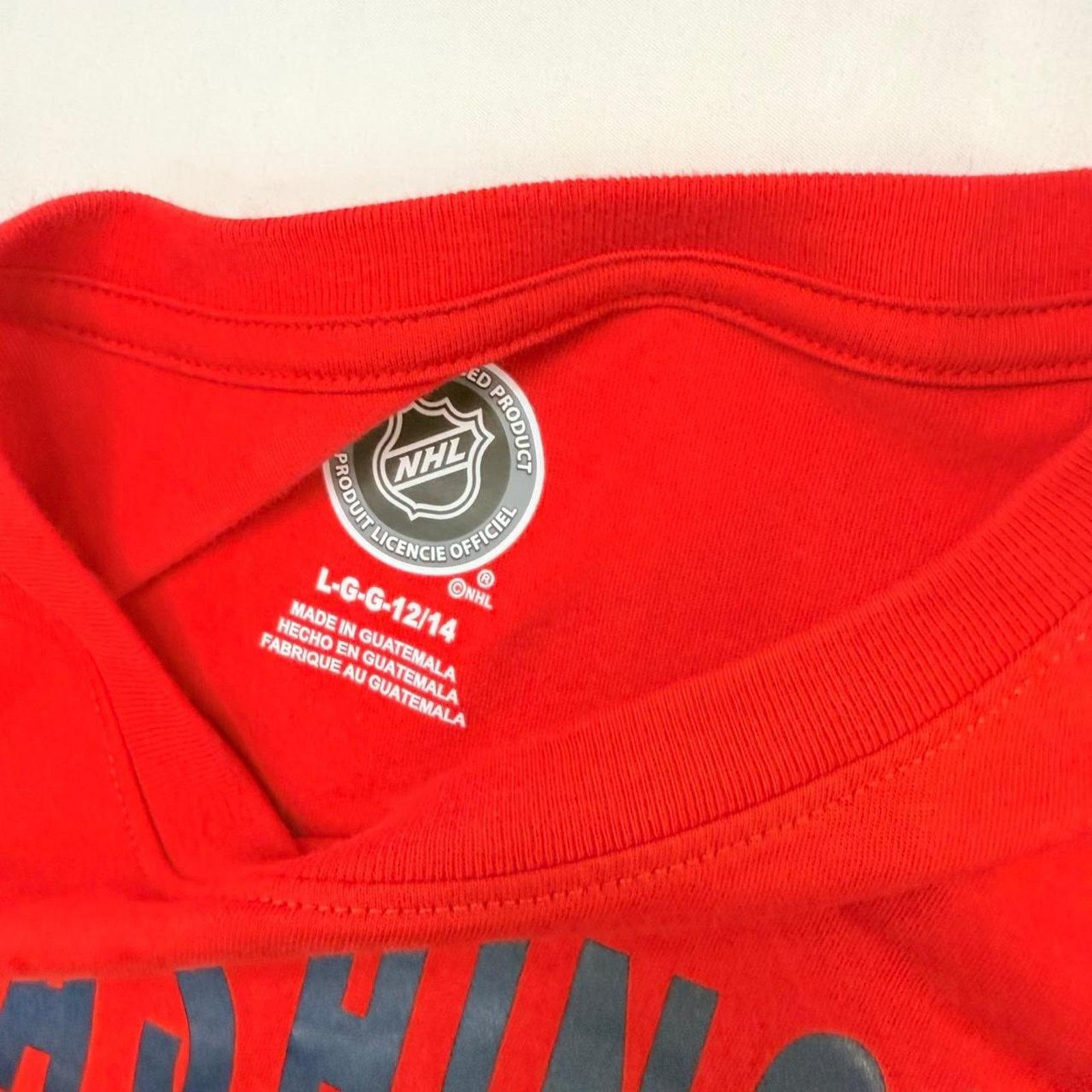 NHL NWT Washington Capitals NHL Hockey Long Sleeve Tee Size US L / EU 52-54 / 3 - 5 Thumbnail