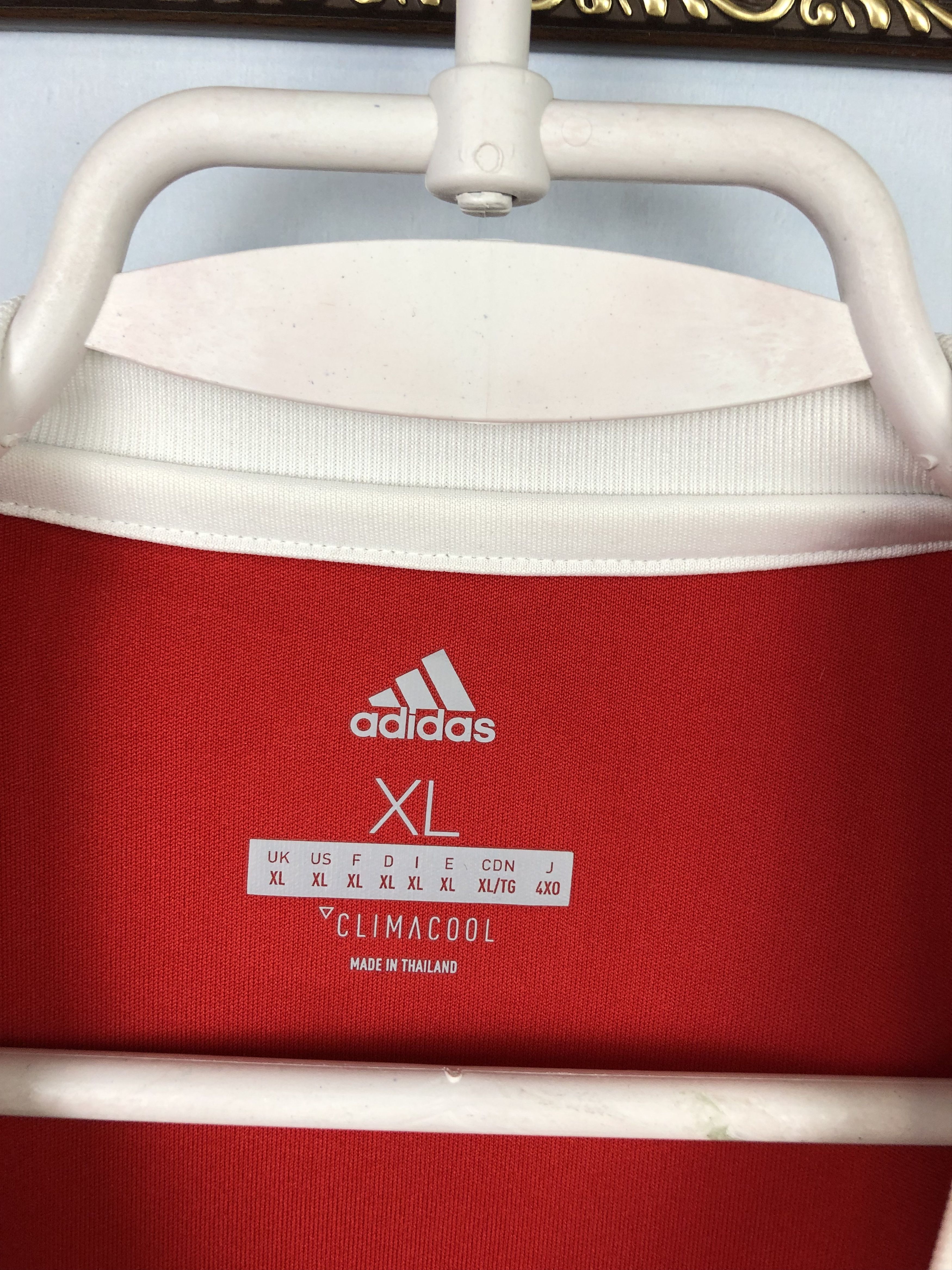 Adidas Middlesbrough Home football shirt 2017 Adidas Soccer Jersey Size US XL / EU 56 / 4 - 5 Thumbnail